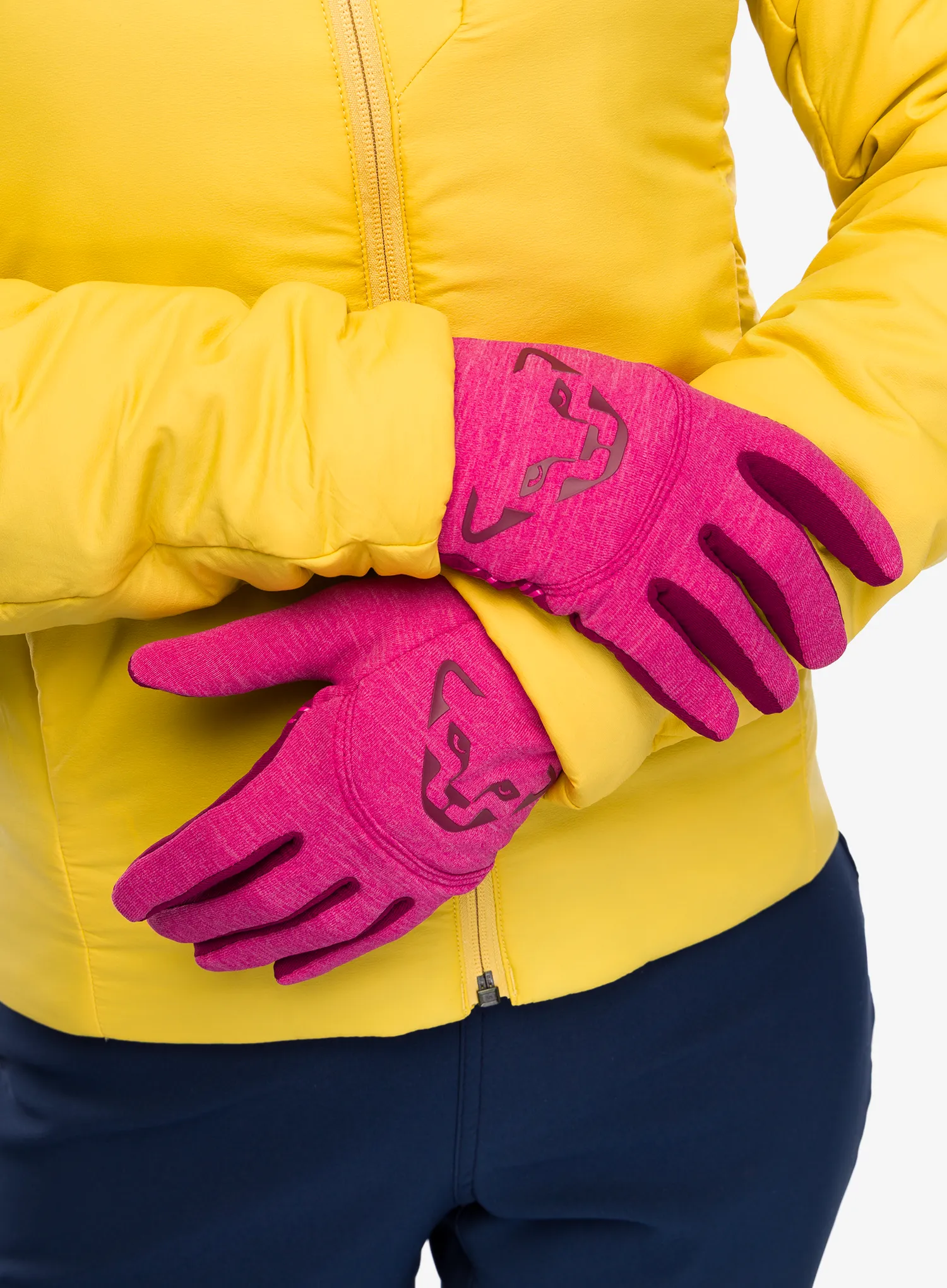 Rukavice za turno skijanje Dynafit Upcycled Thermal Gloves - flamingo