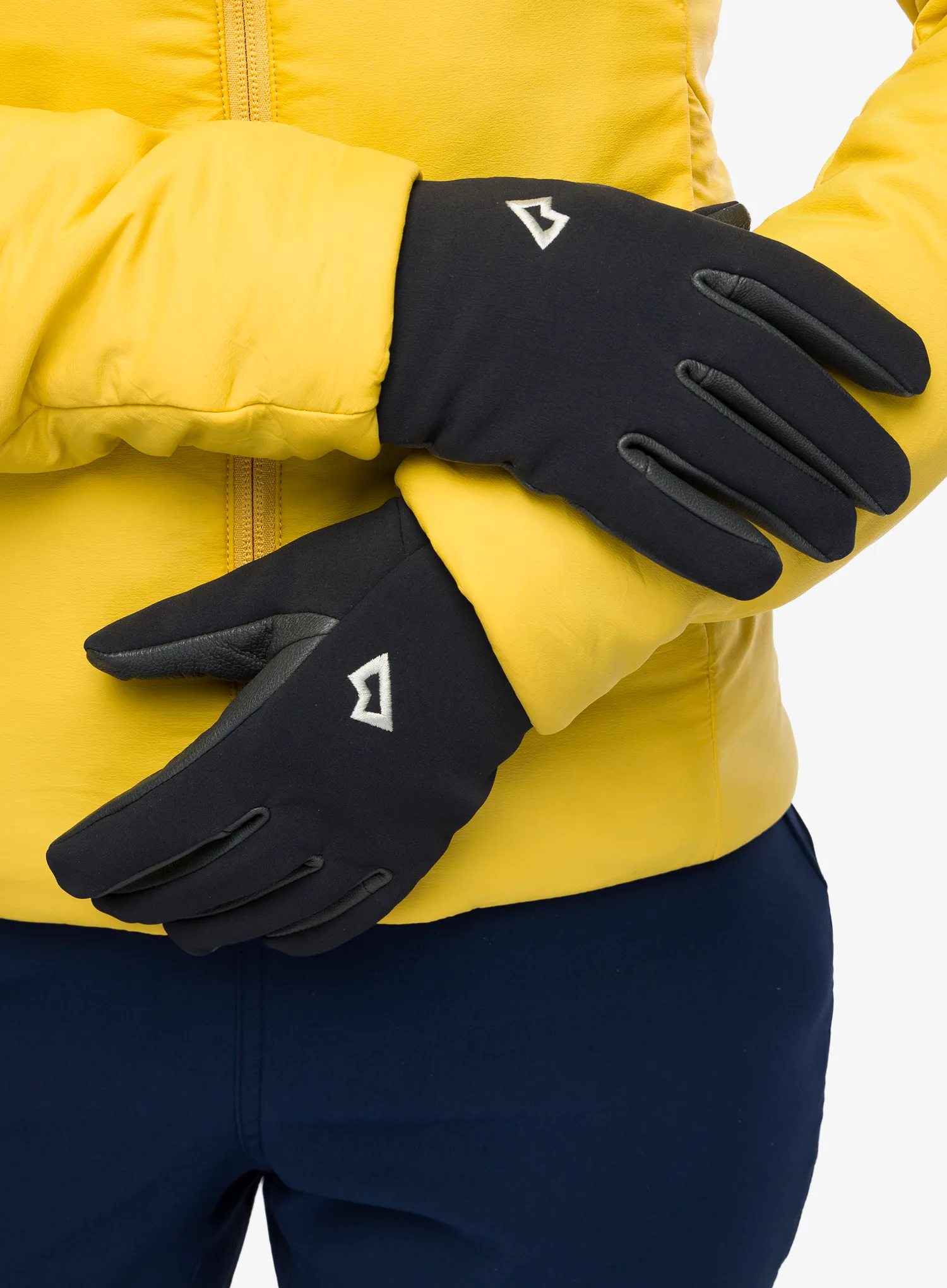 Ženske softshell rukavice Mountain Equipment G2 Alpine Glove - shadow/black