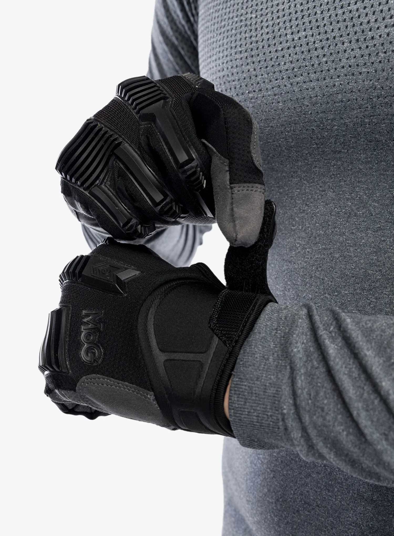 Taktičke rukavice MoG Target High Abrasion ErgoShield - black