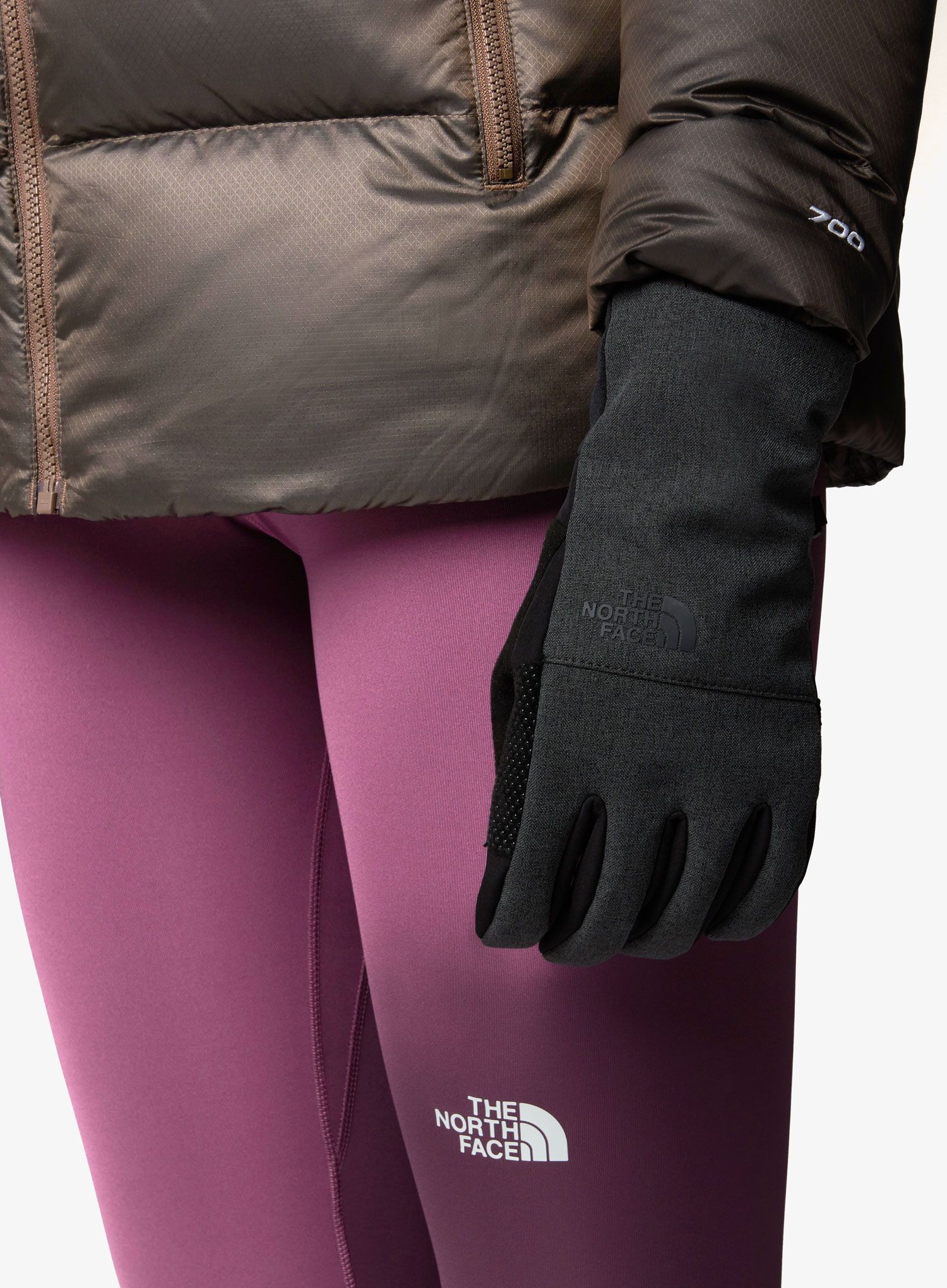 Ženske rukavice za planine The North Face Apex Etip Glove - tnf dark grey heather