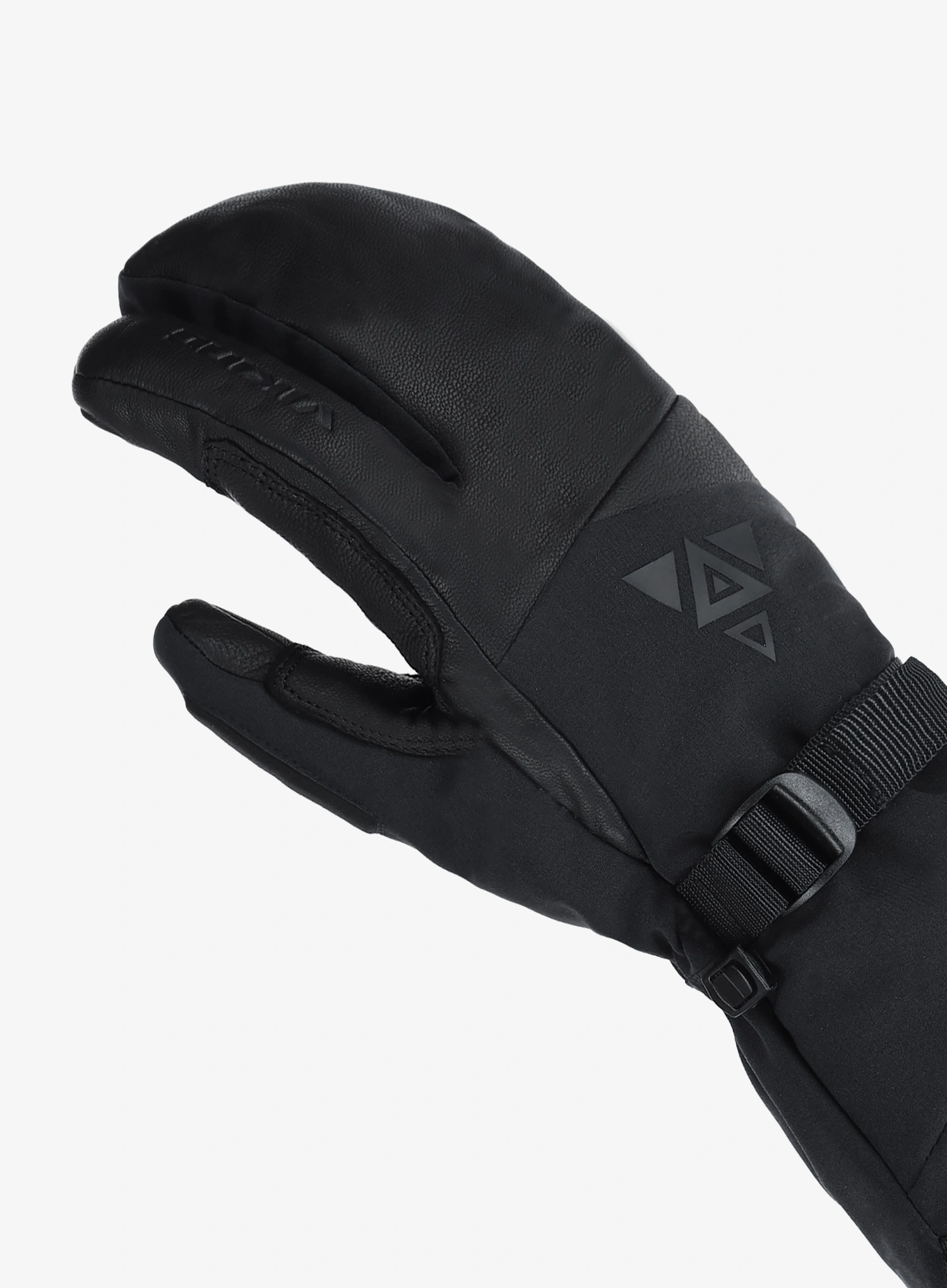 Ženske rukavice s membranom Viking Norvik Pro Lobster Freeride - full black