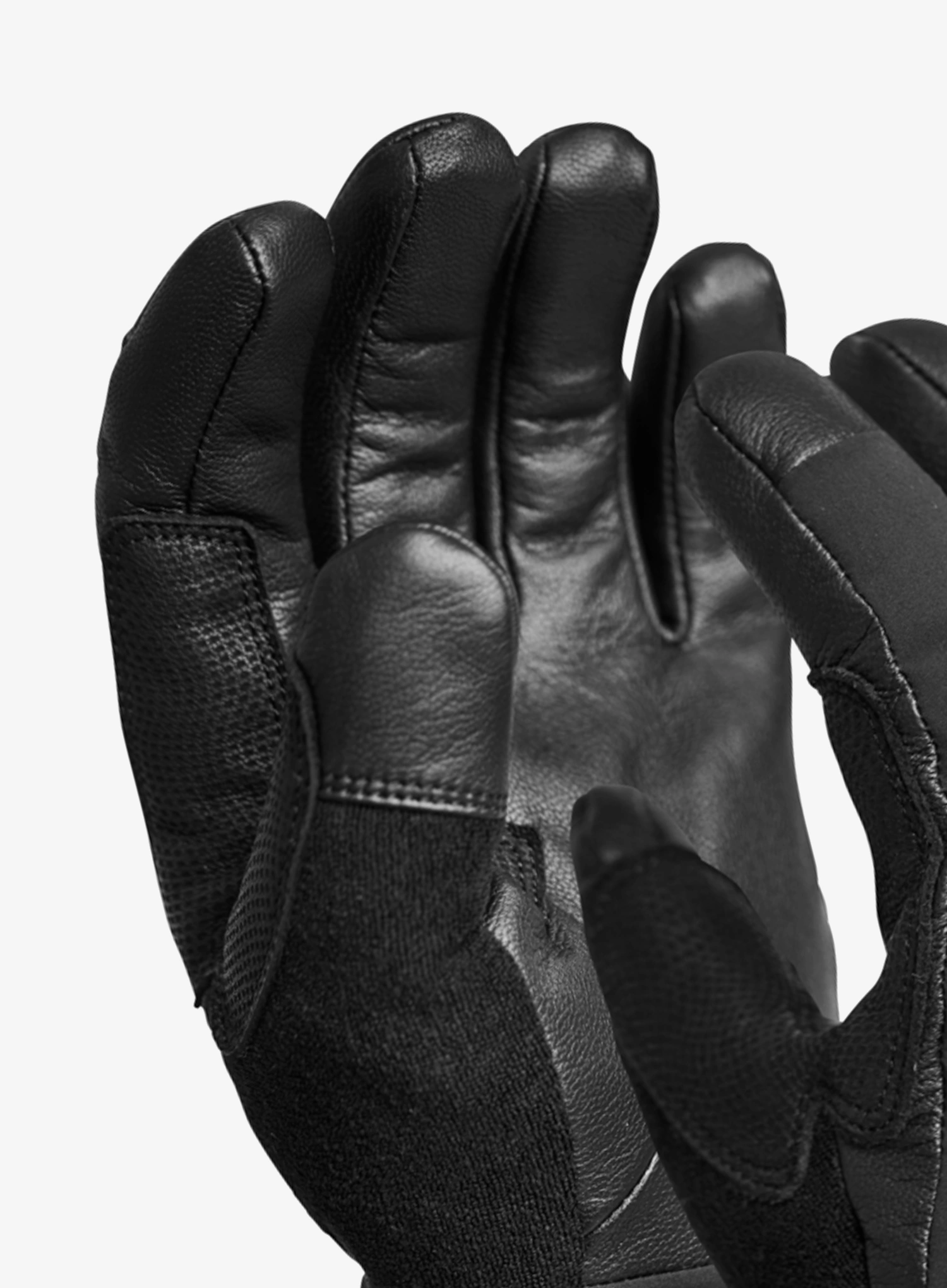 Rukavice s membranom Ortovox Merino Mountain Glove - black raven/black