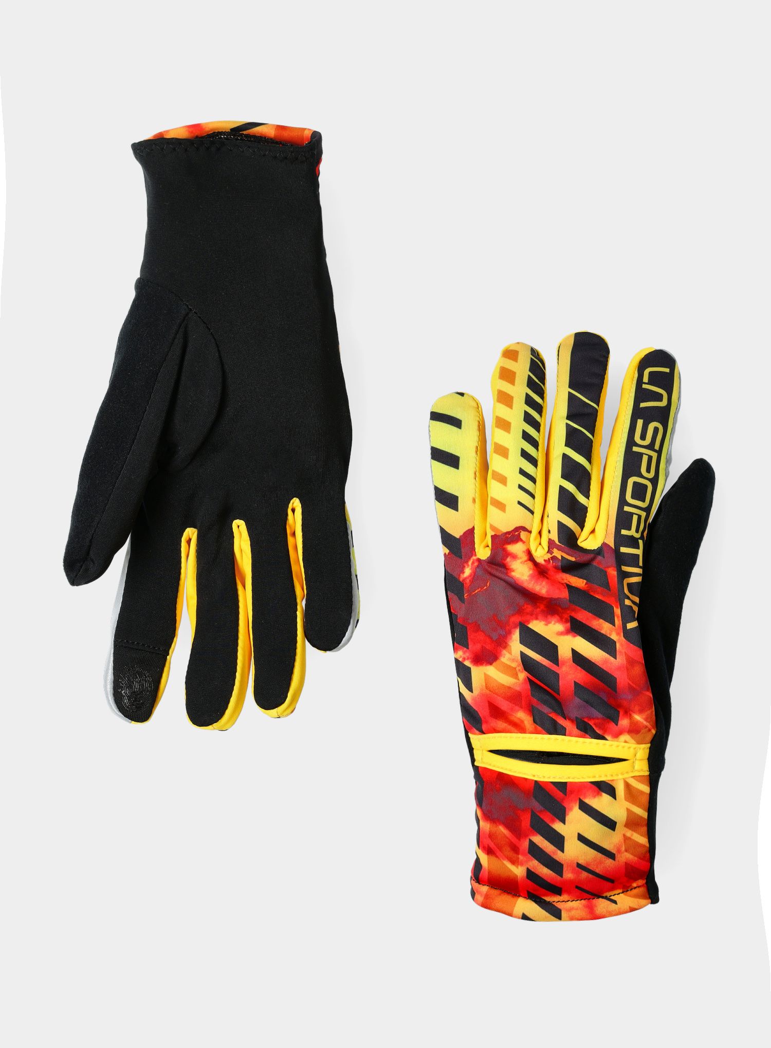 Rukavice za trčanje La Sportiva Trail Gloves - yellow/black