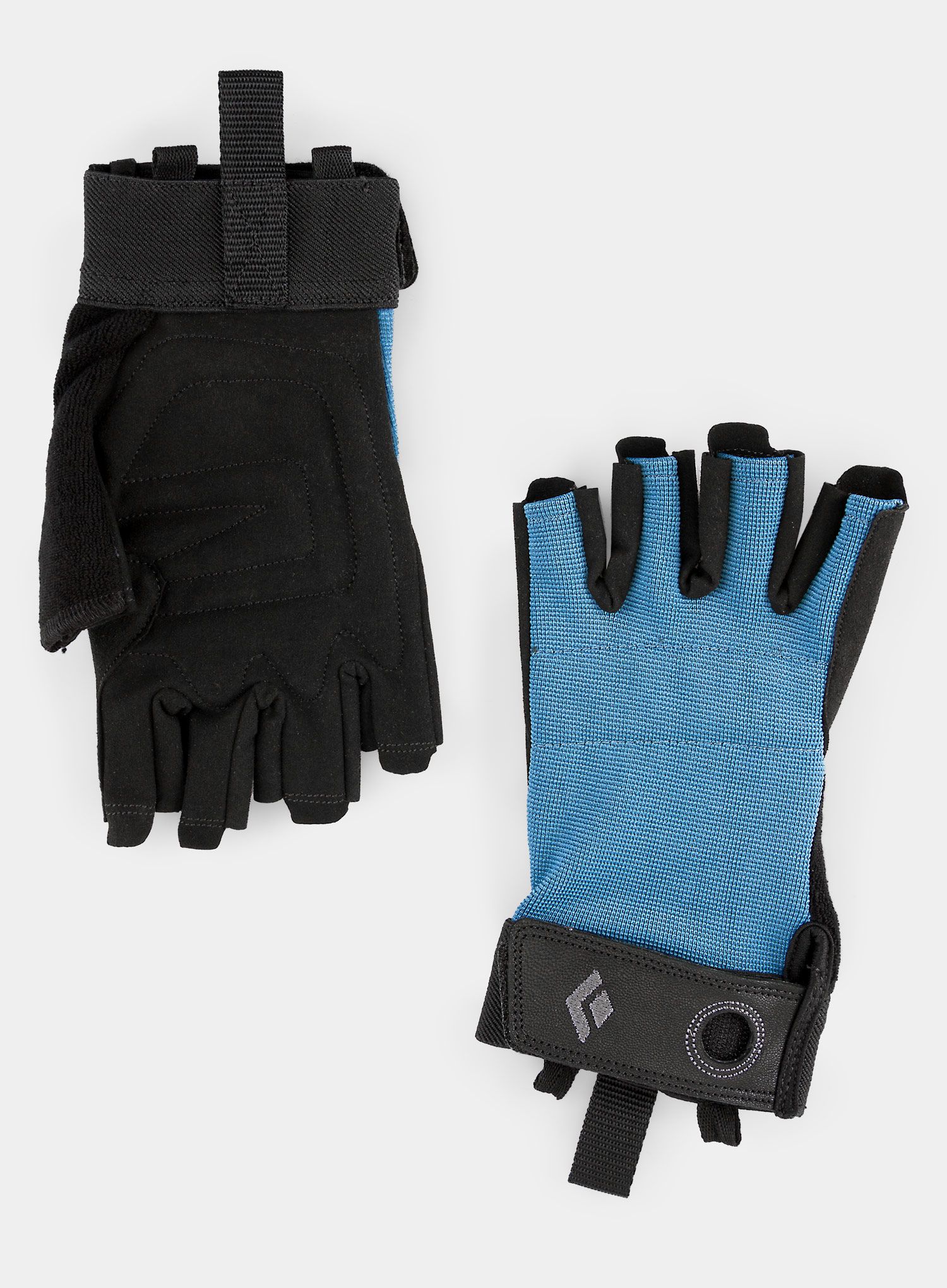 Rukavice za planine za lance Black Diamond Crag Half-Finger Gloves - astral blue