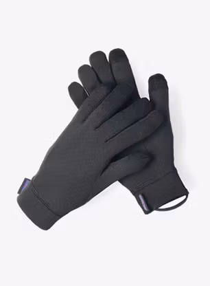 Rukavice za planine Patagonia Cap MW Liner Gloves - black