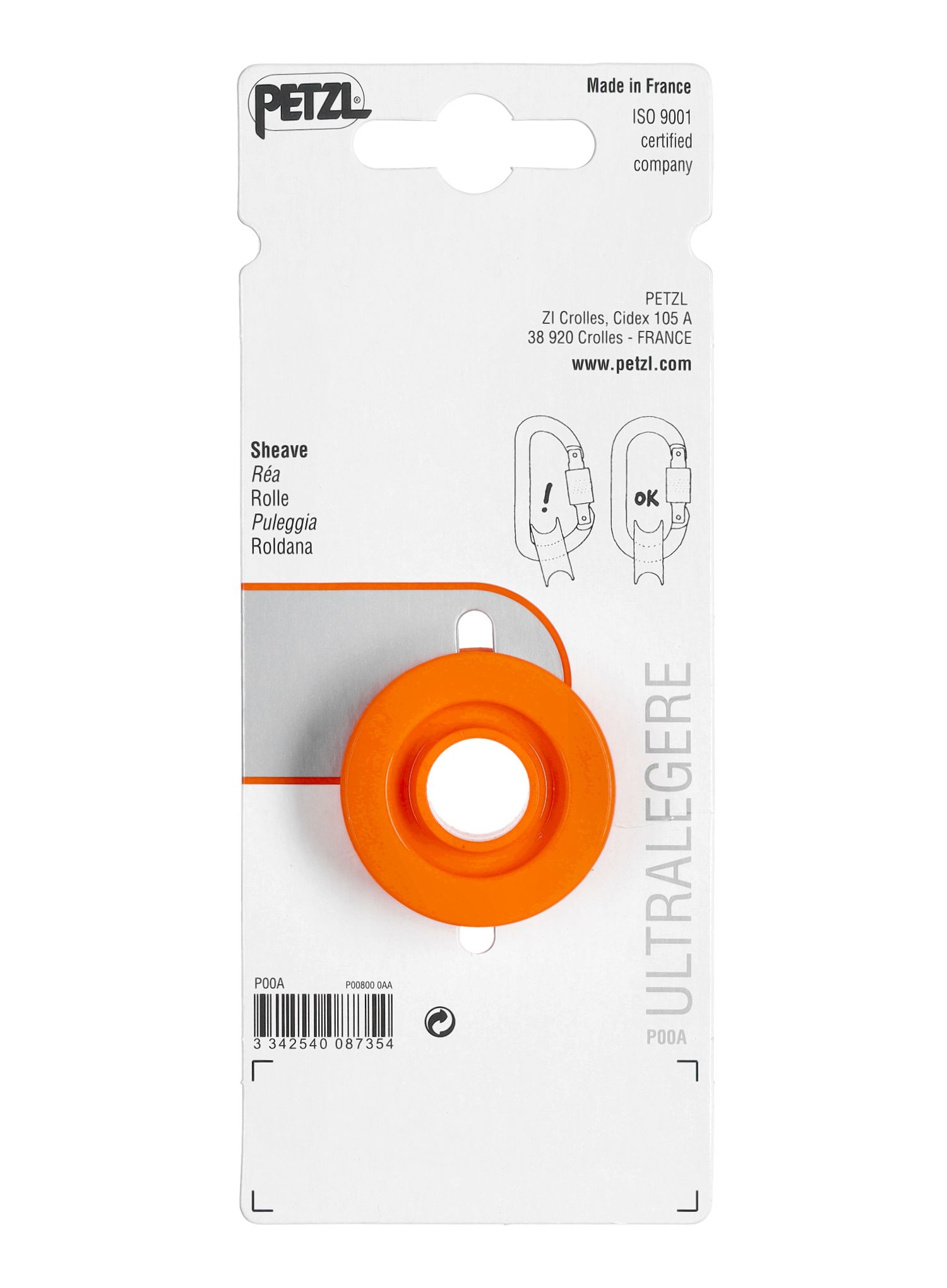Rolka Petzl Ultralegere