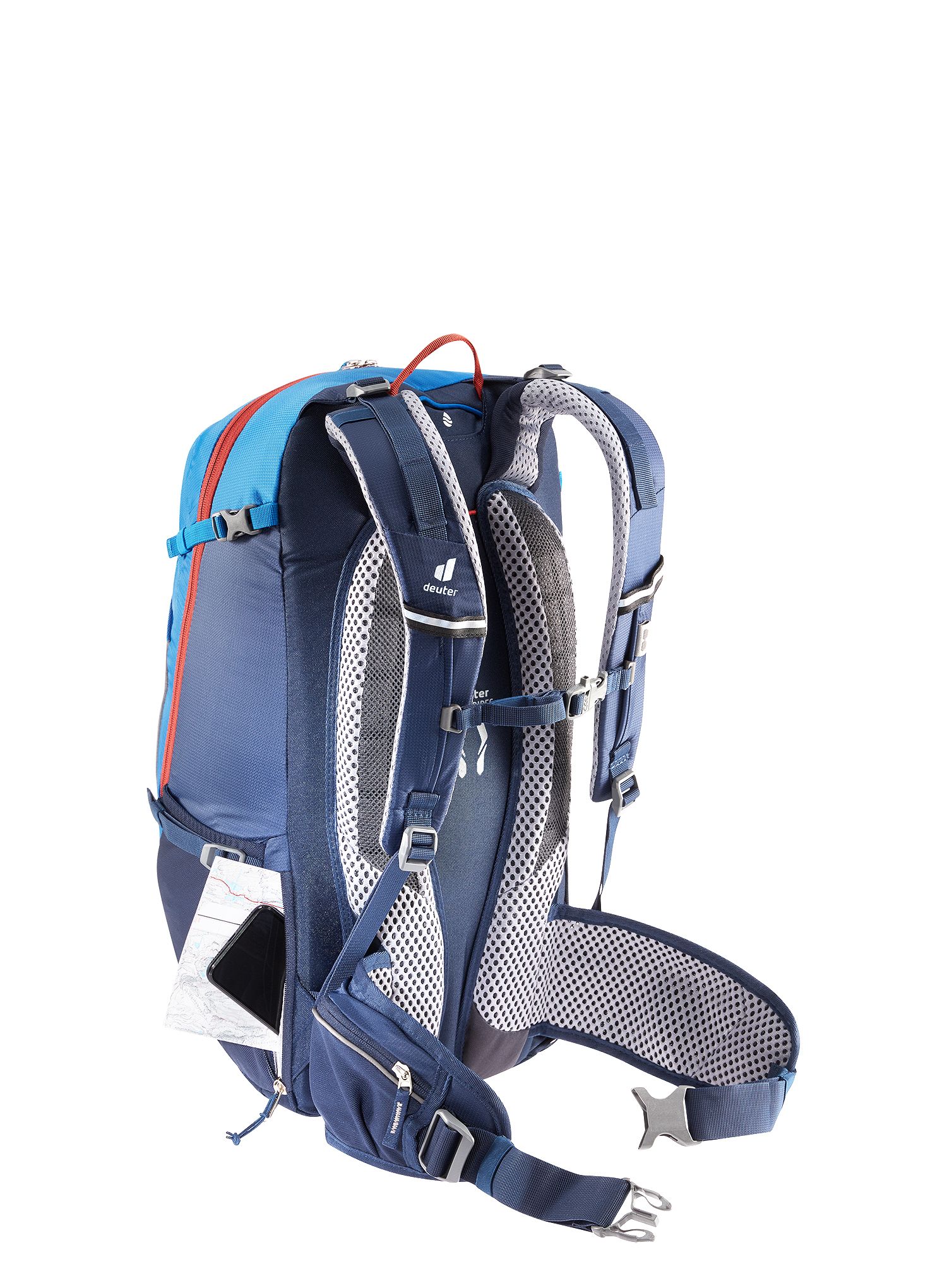 Biciklistički ruksak Deuter Trans Alpine 30 - lapis/navy