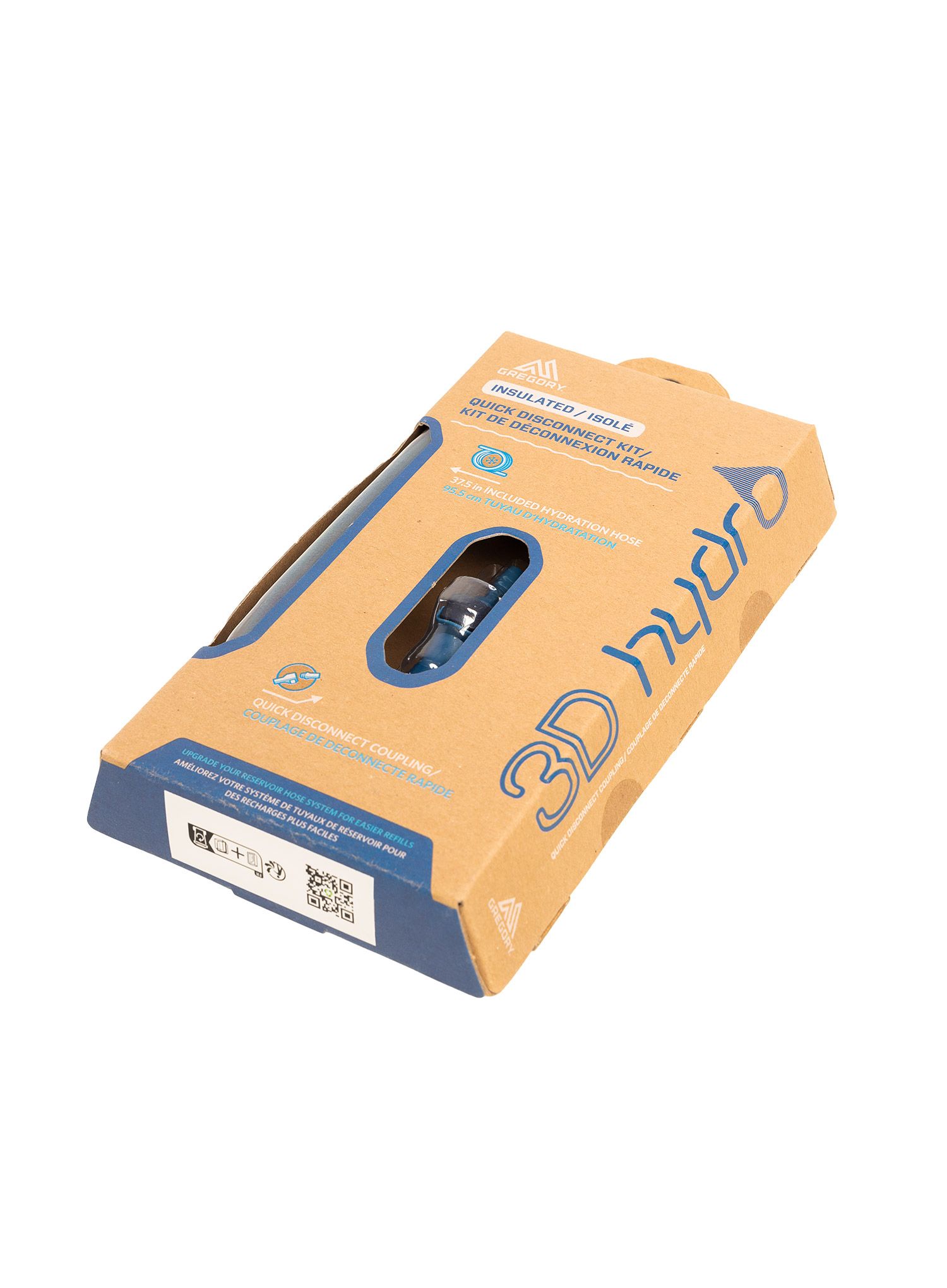 Cijev Gregory Insu Quick Disconnect Kit - optic blue