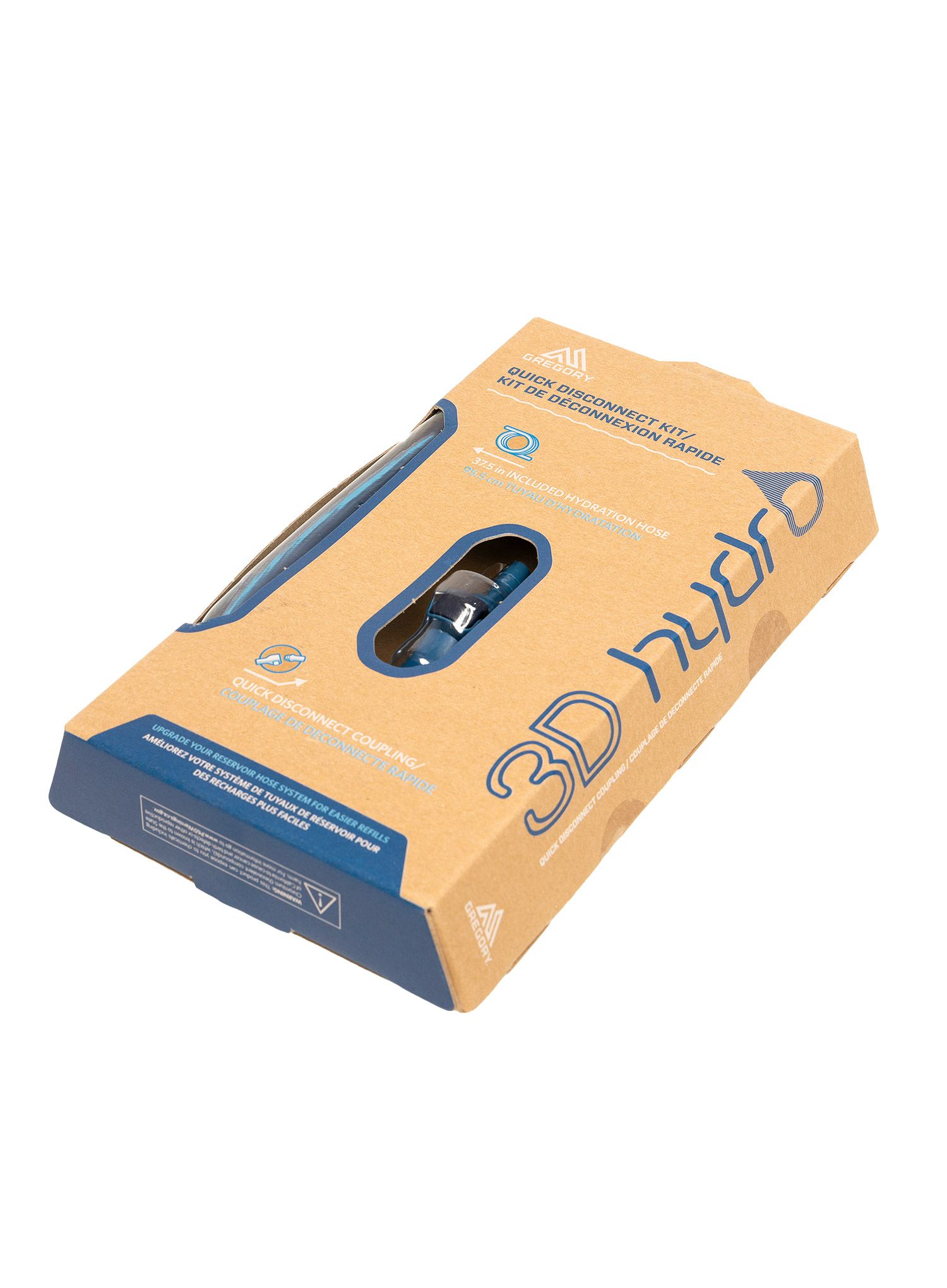 Cijev Gregory Quick Disconnect Kit - optic blue
