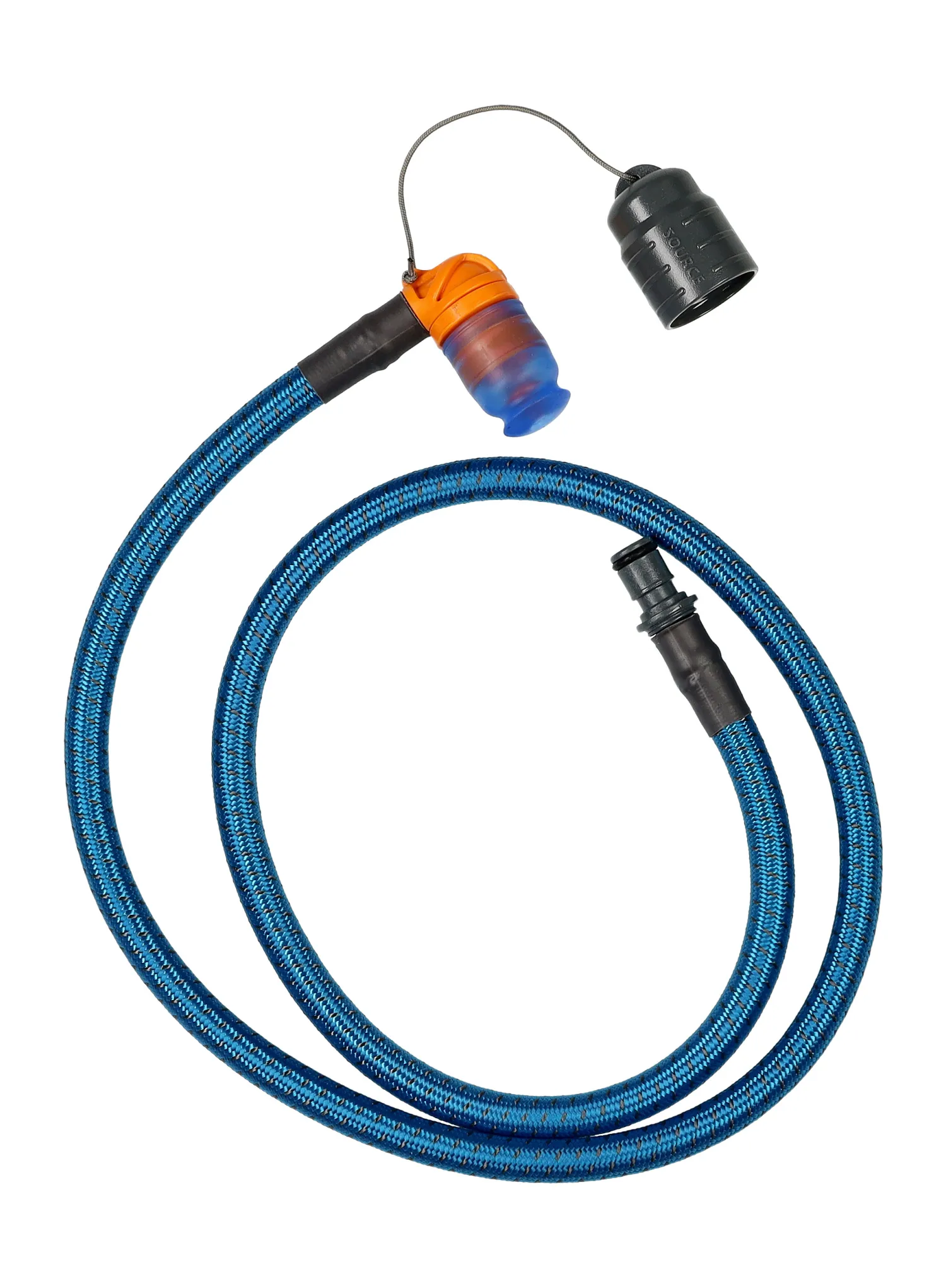 Cijev Source Weave Covered Helix Tube Kit - light blue