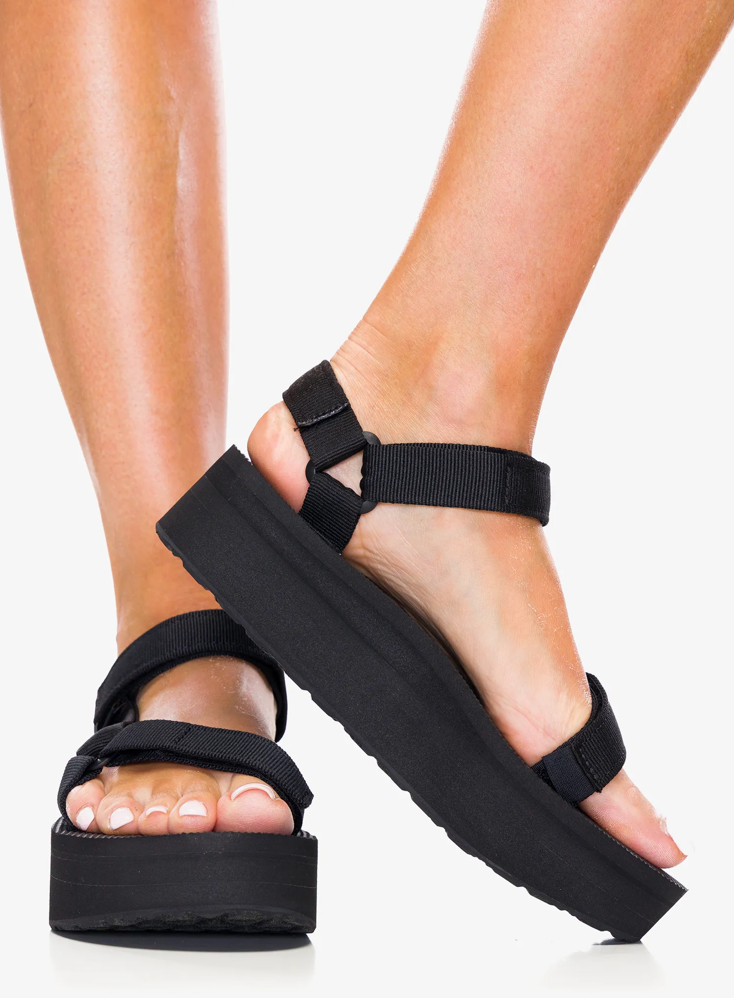 Ženske sandale Teva Flatform Universal - black