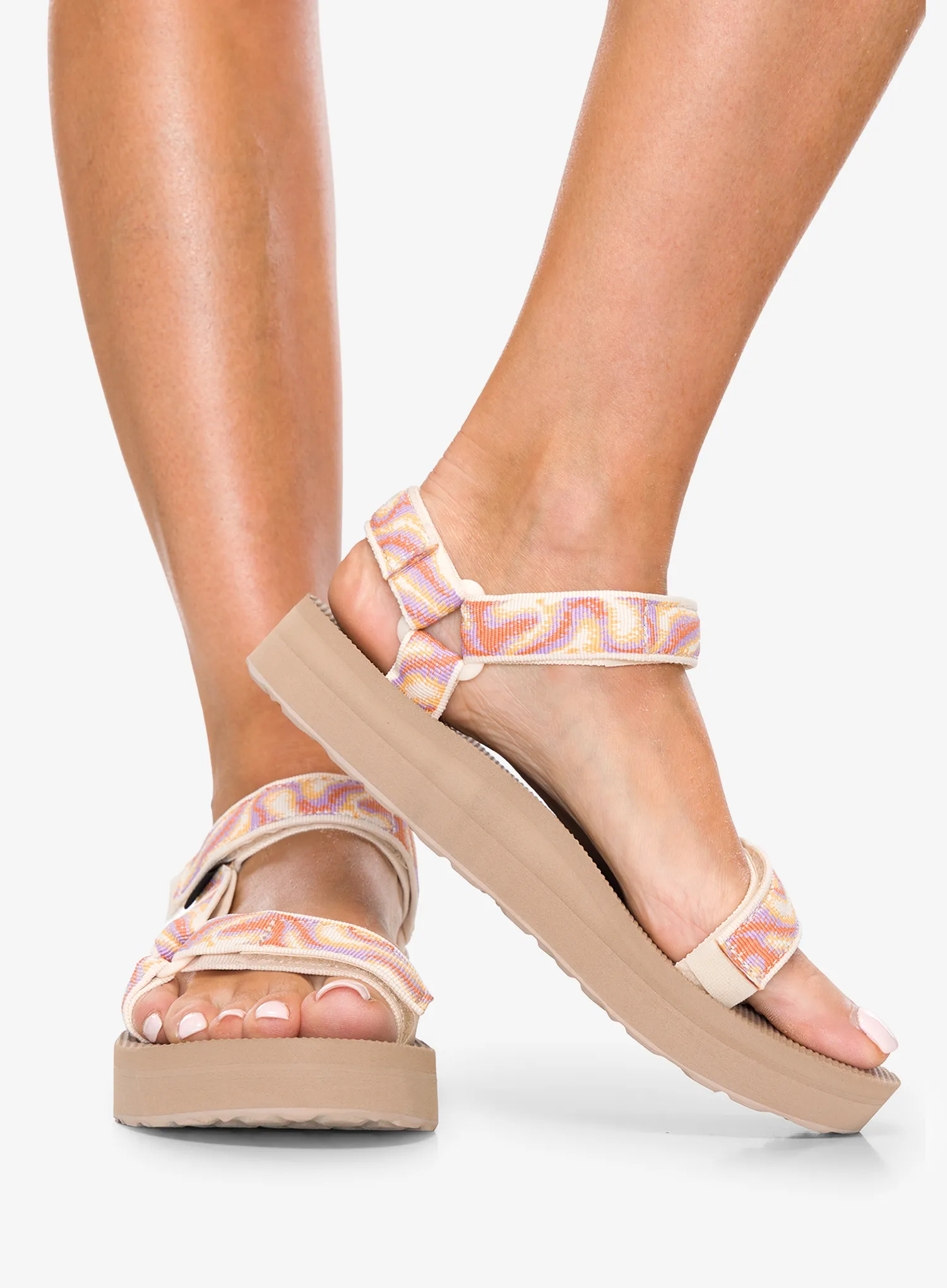 Ženske sandale Teva Midform Universal - neon fade coconut