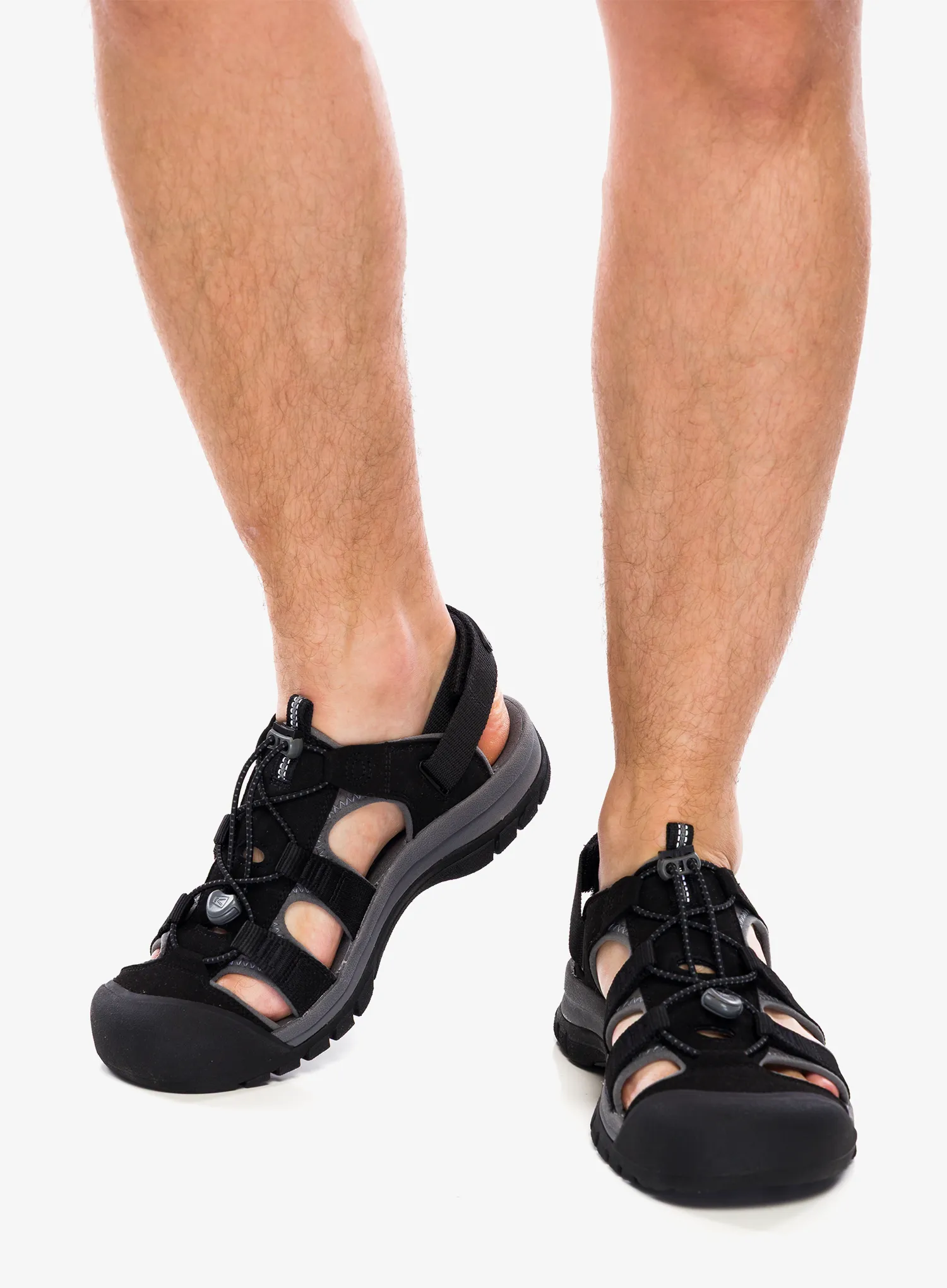 Trekking sandale Keen Rapids H2 - black/steel grey
