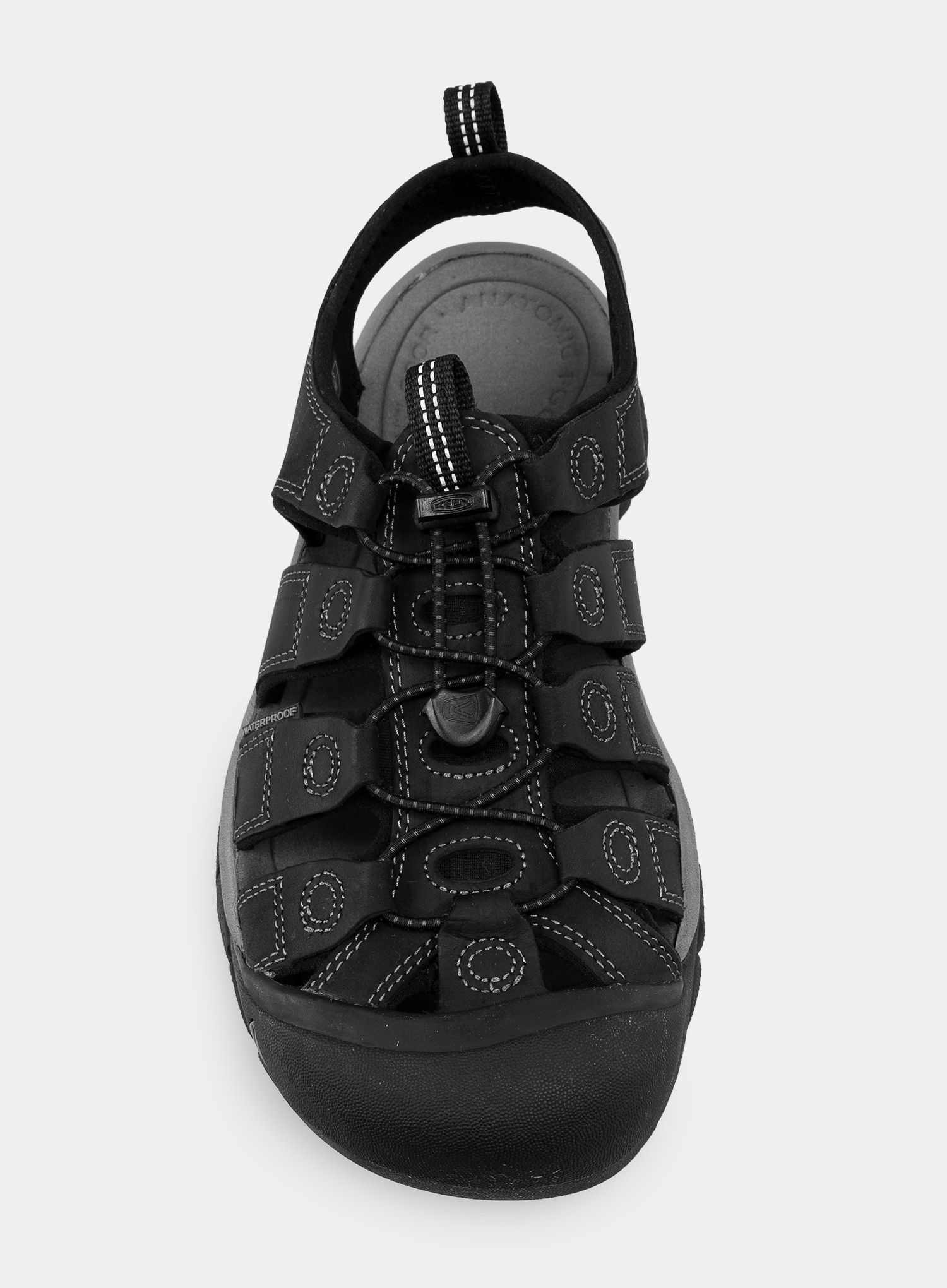 Trekking sandale Keen Newport - black/steel grey