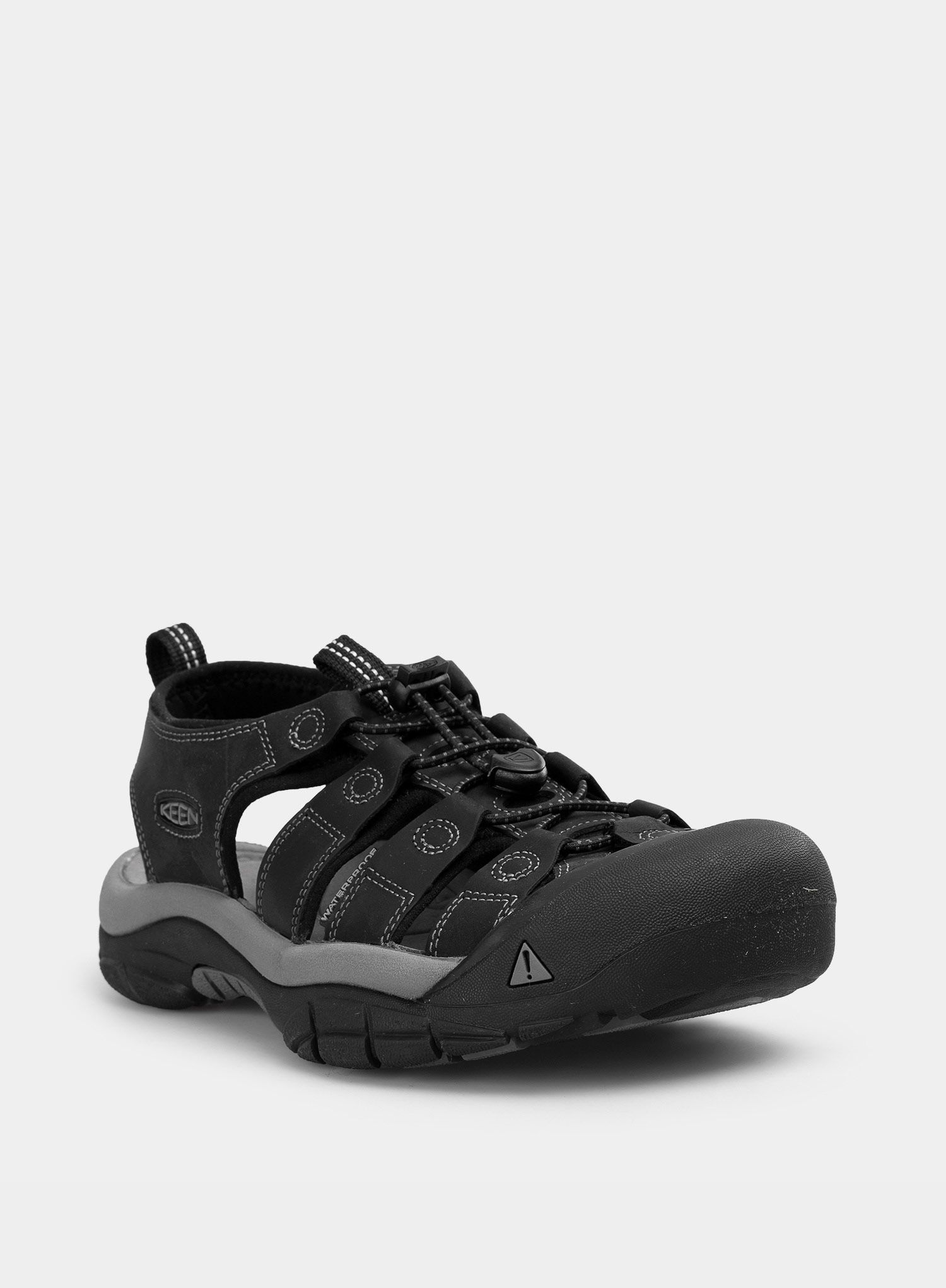 Trekking sandale Keen Newport - black/steel grey