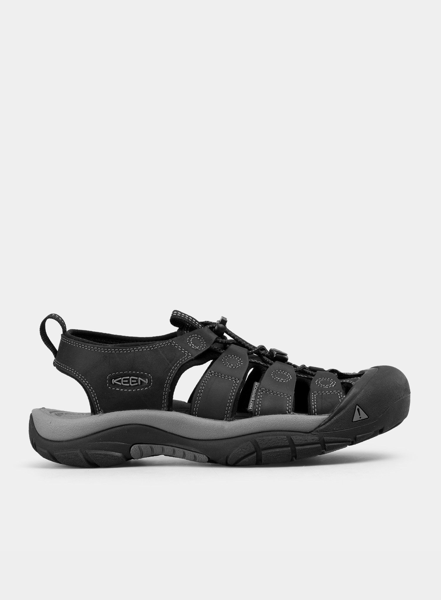 Trekking sandale Keen Newport - black/steel grey