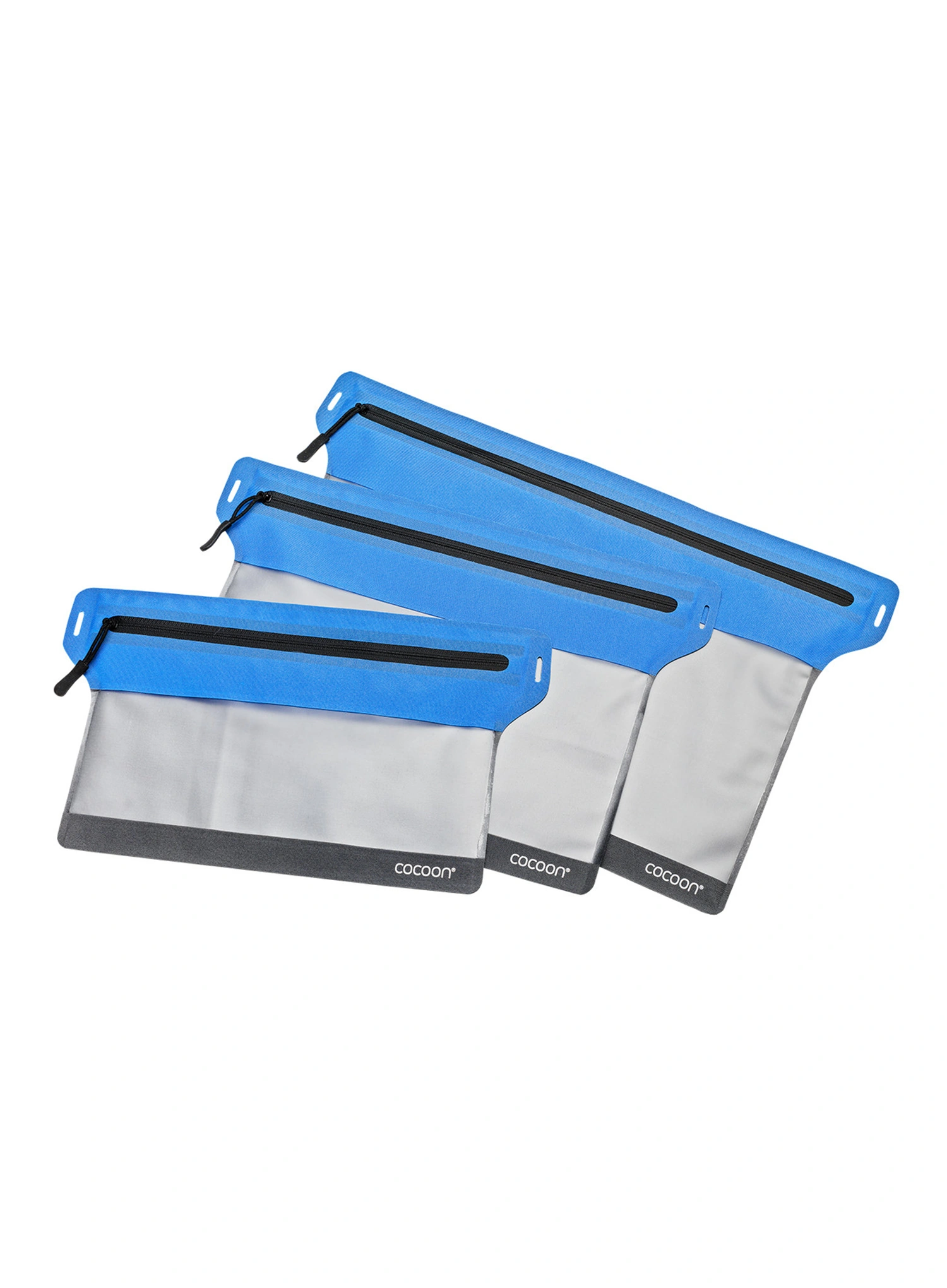 Torbica Cocoon Zippered Flat Document Bag M - grey/blue