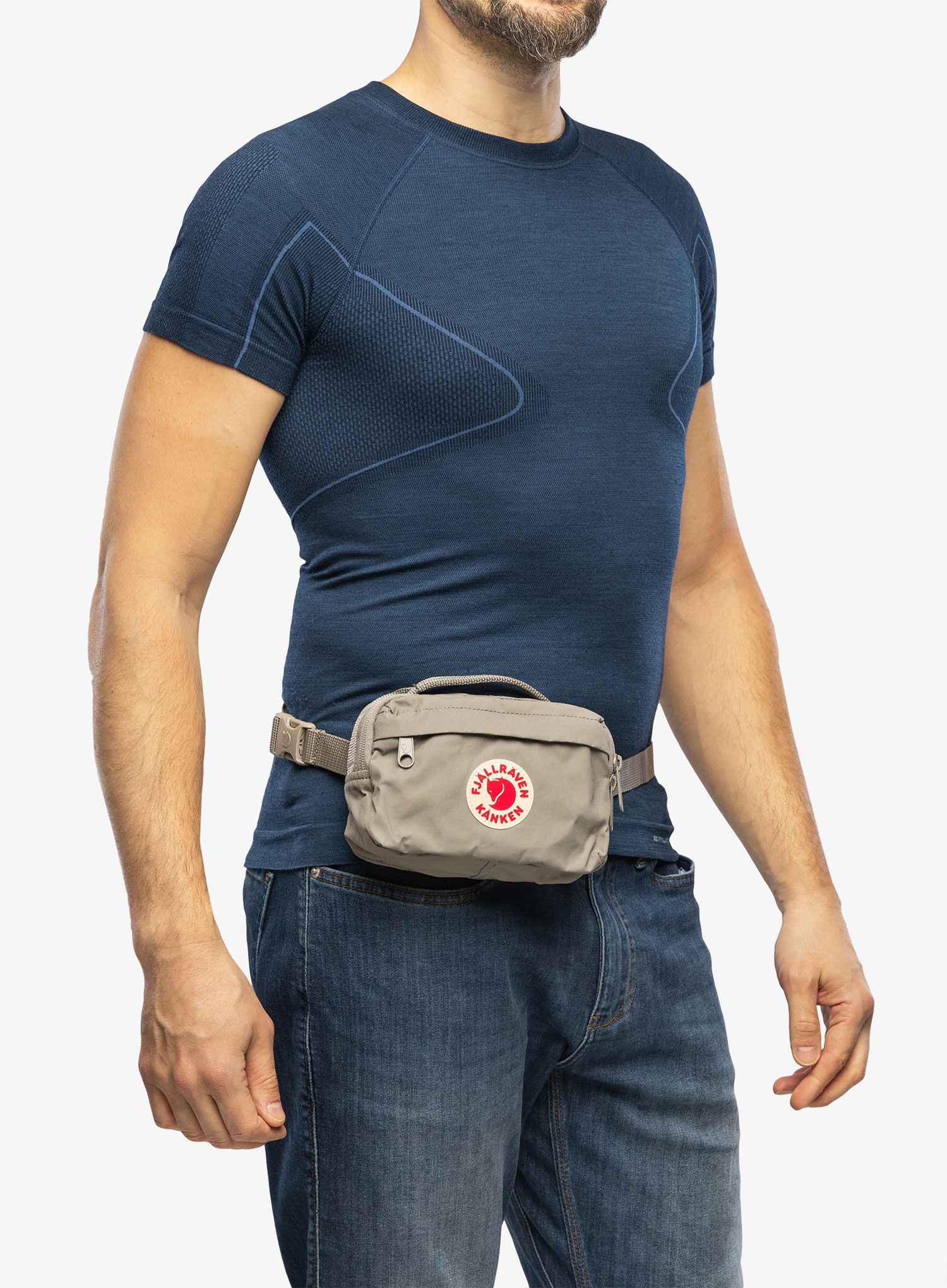 Torbica Fjallraven Kanken Hip Pack - fog