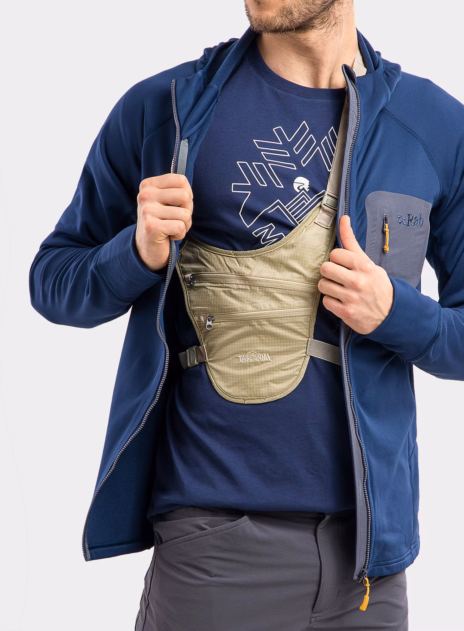 Torbica Tatonka Skin Chest Holster - natural