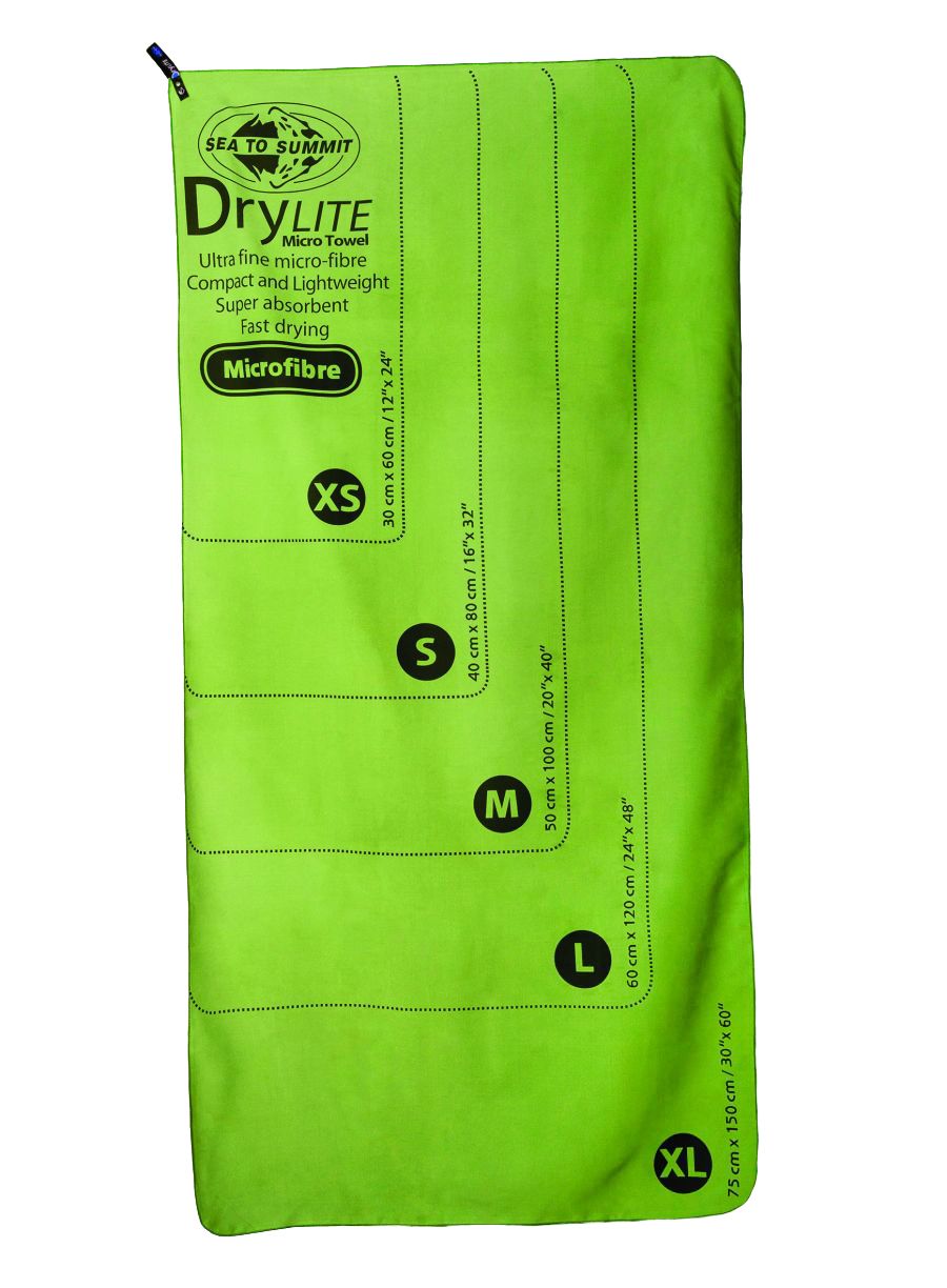 Brzosušeći ručnici Sea To Summit Drylite Towel Set 17 - eucalypt, lime, berry