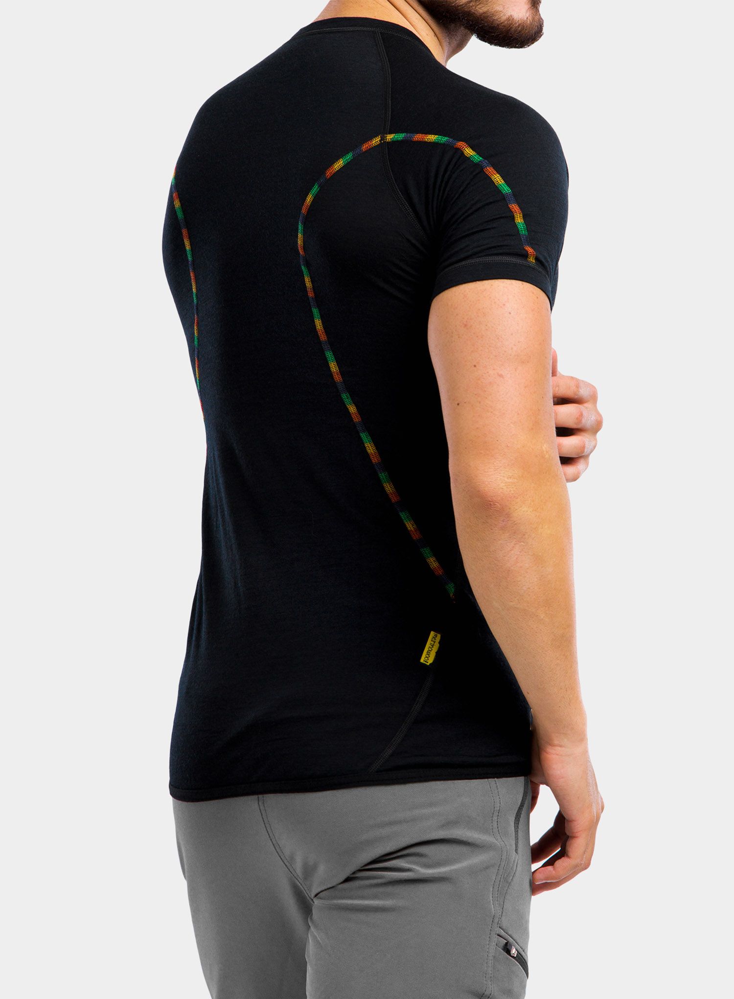 Termo majica Sensor Merino Air Tee S/S - black