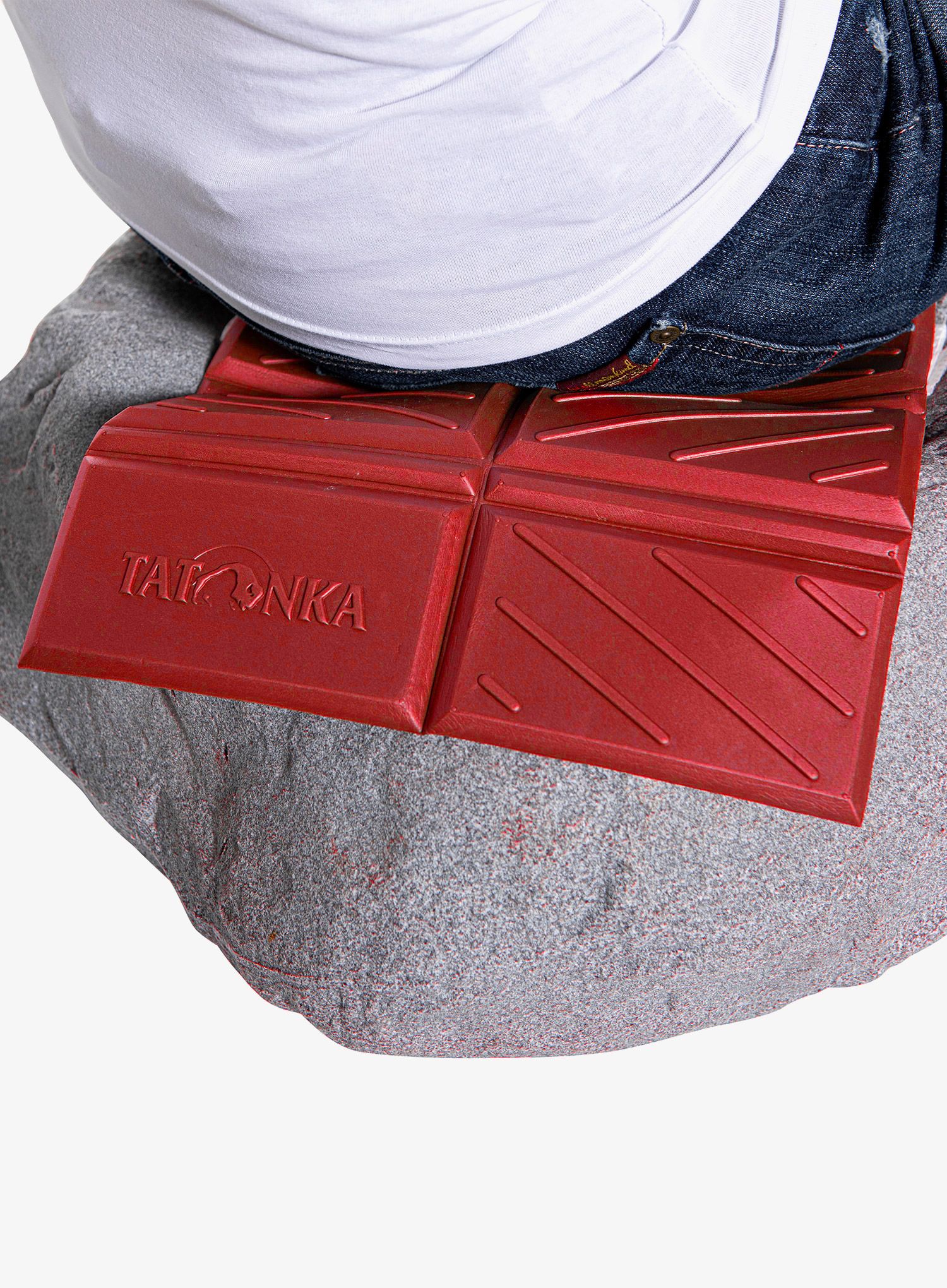 Sjedalo Tatonka Foldable Seat Mat 26x34cm - red