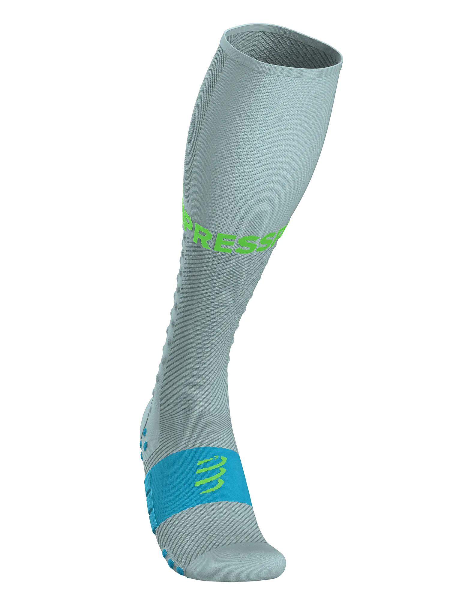 Čarape za trčanje Compressport Compression Full Socks Run - ether/norse blue