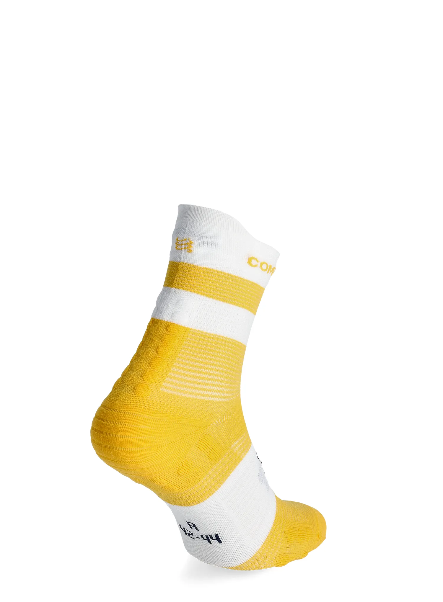 Čarape za trčanje Compressport Pro Racing Socks v4.0 Run High - lemon/white