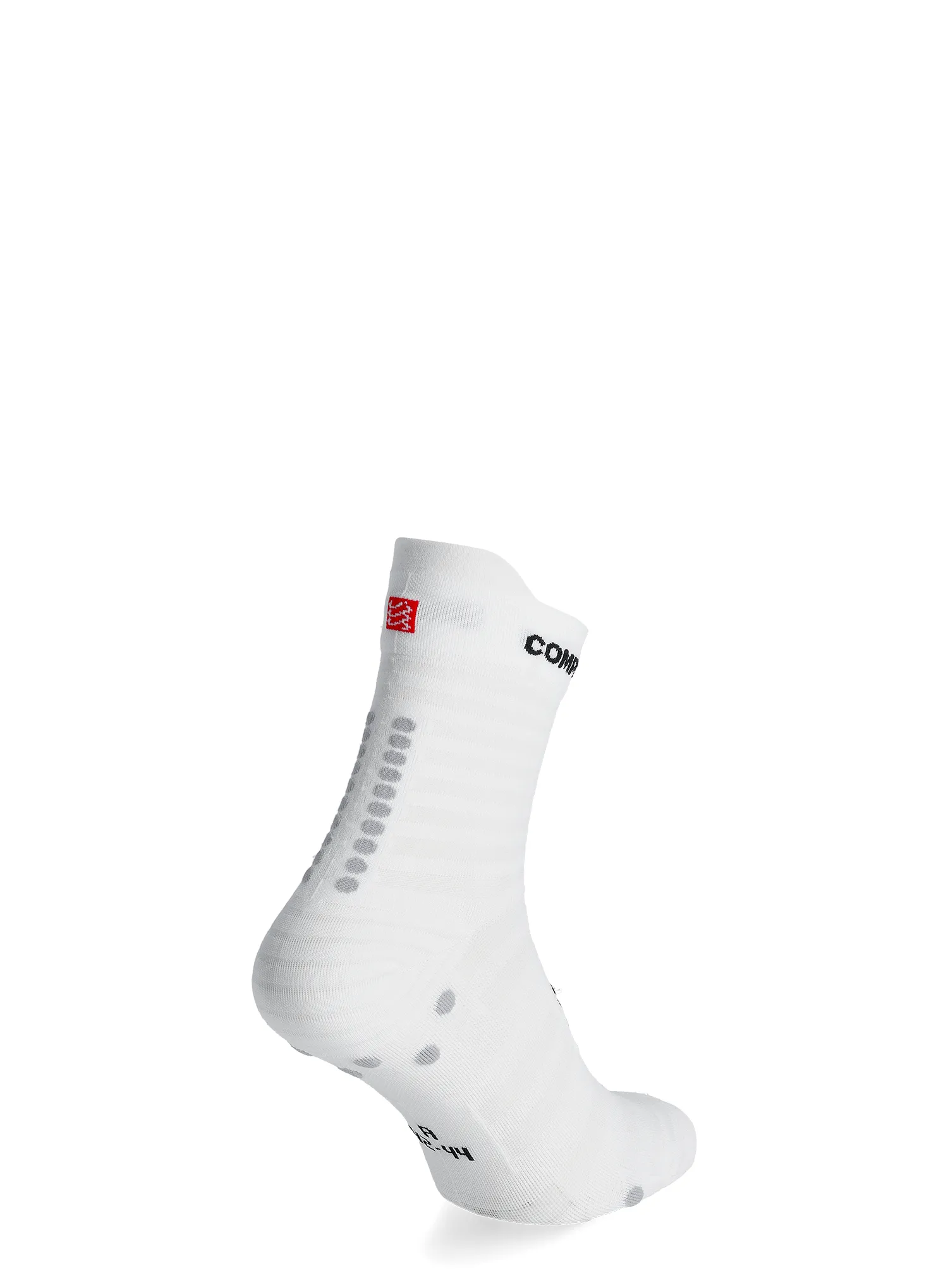 Čarape za trčanje Compressport Pro Racing v4.0 UL Run High - white/alloy