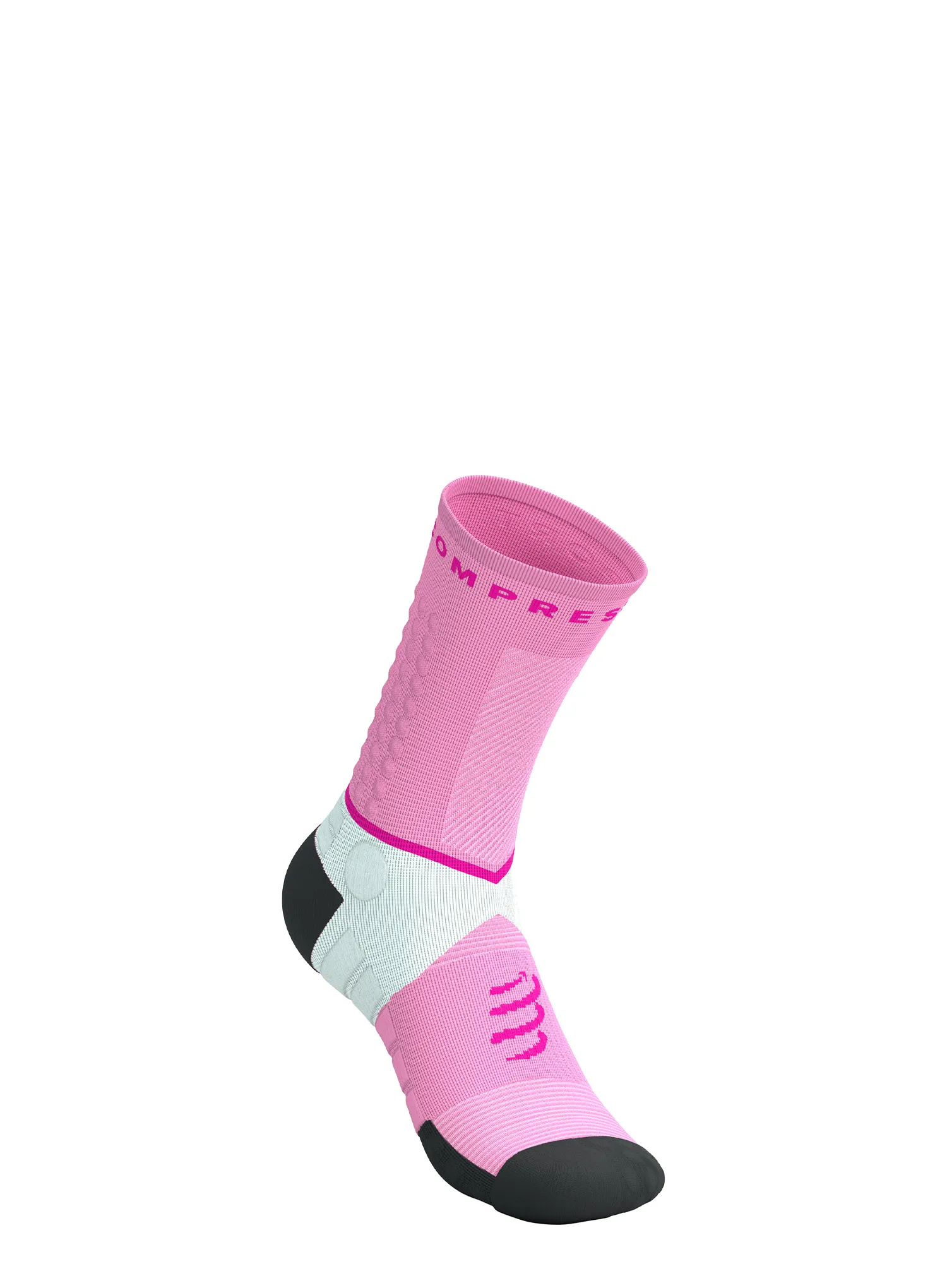 Čarape za trčanje Compressport Ultra Trail Socks v2.0 - begonia/neon pink