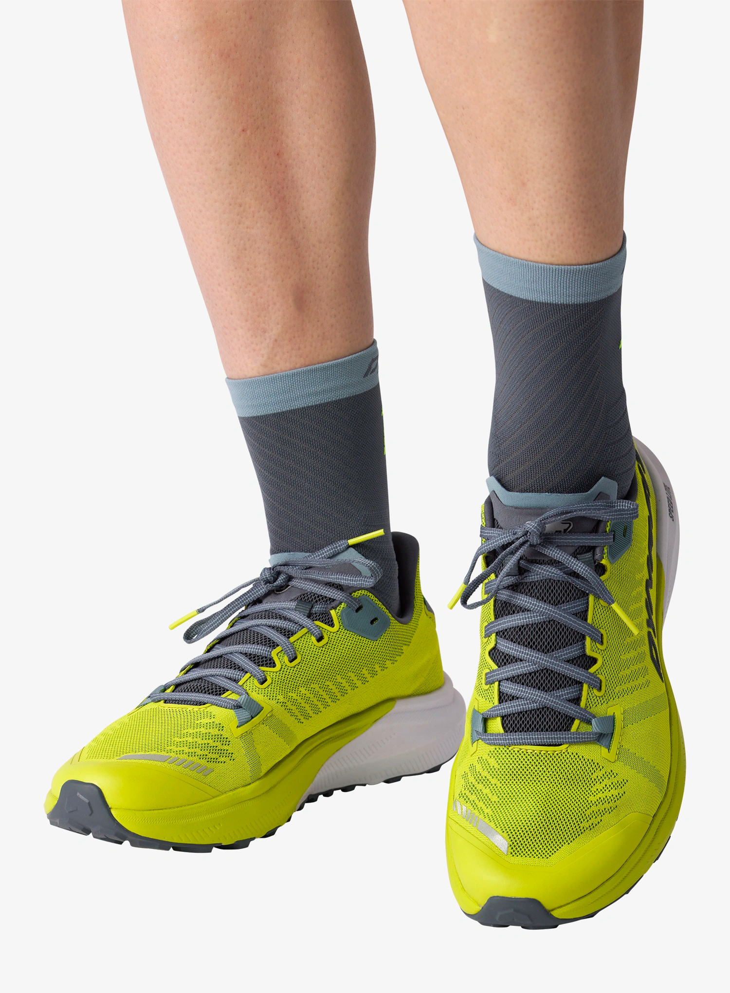 Čarape za trčanje Dynafit Trail Mid Socks - cinder/smoke blue
