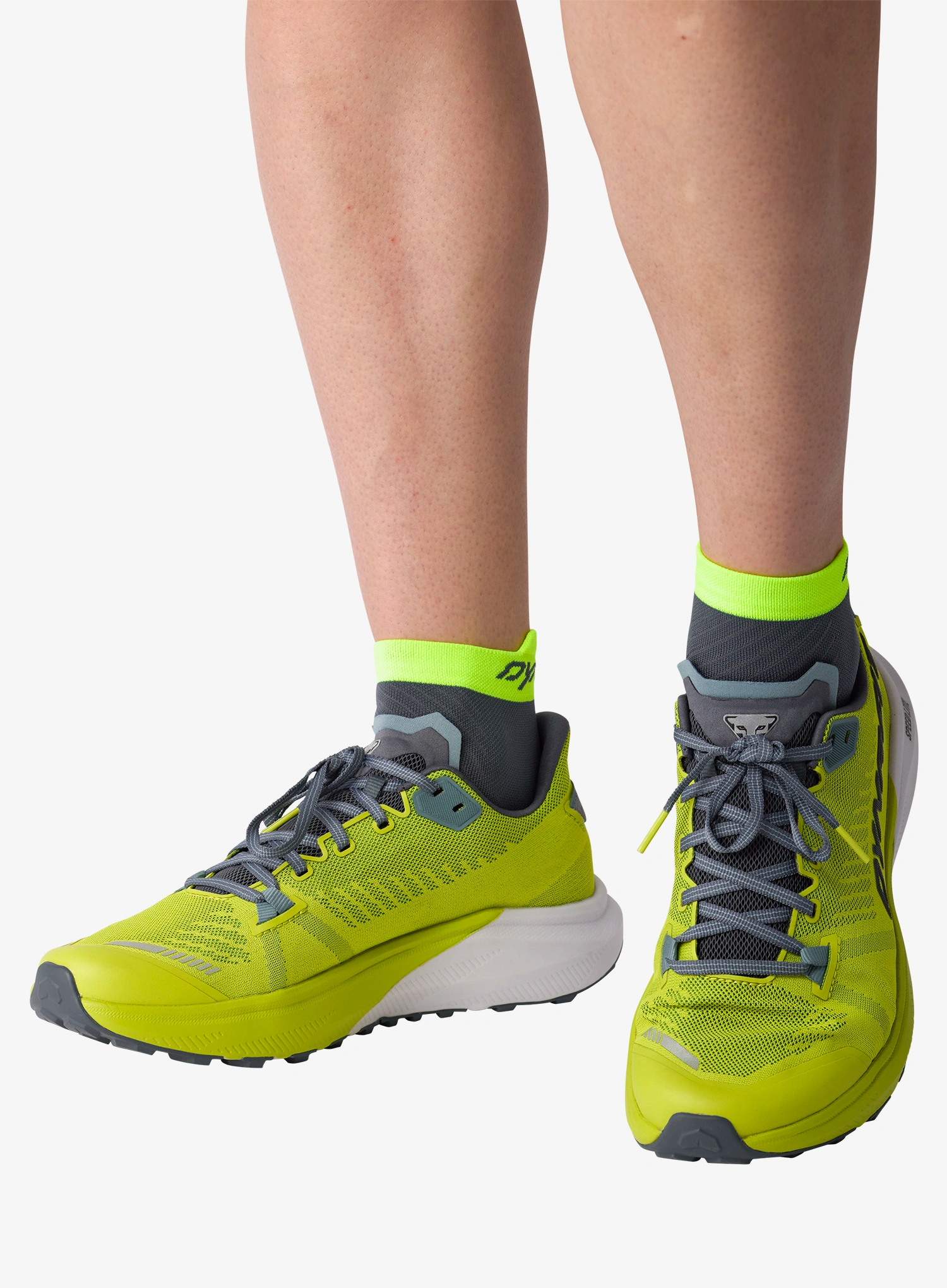 Čarape za trčanje Dynafit Trail Short Socks - cinder/ultra yellow