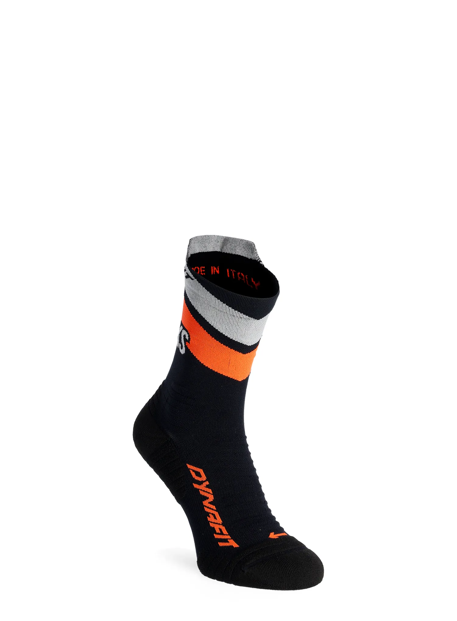 Čarape za trčanje Dynafit Ultra Crew Socks - black out/ultra orange