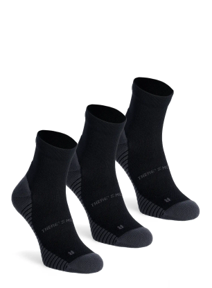 Čarape za trčanje Odlo Performance Run Quarter Socks - black