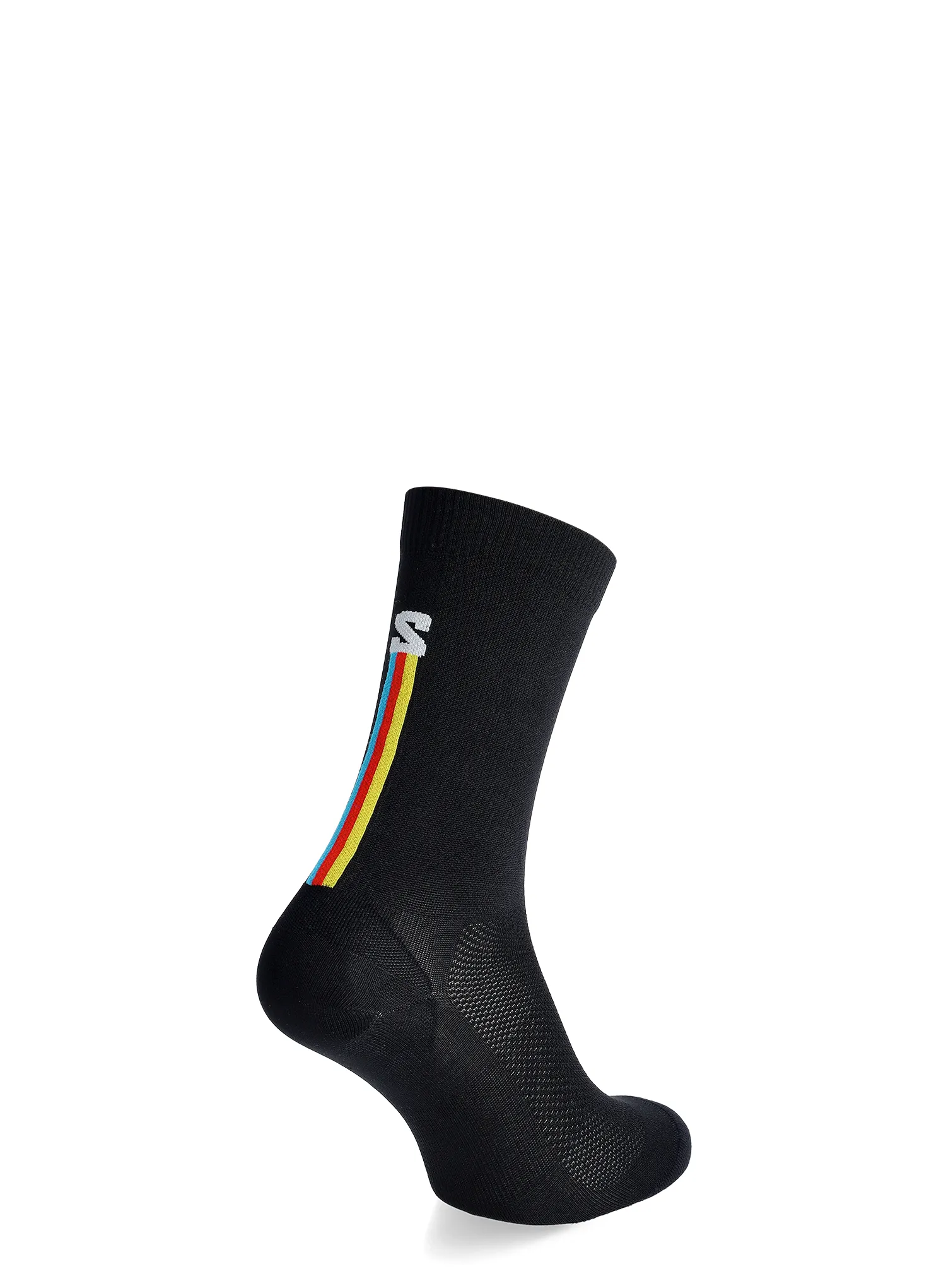 Čarape za trčanje Salomon Pulse Race Flag Crew - black