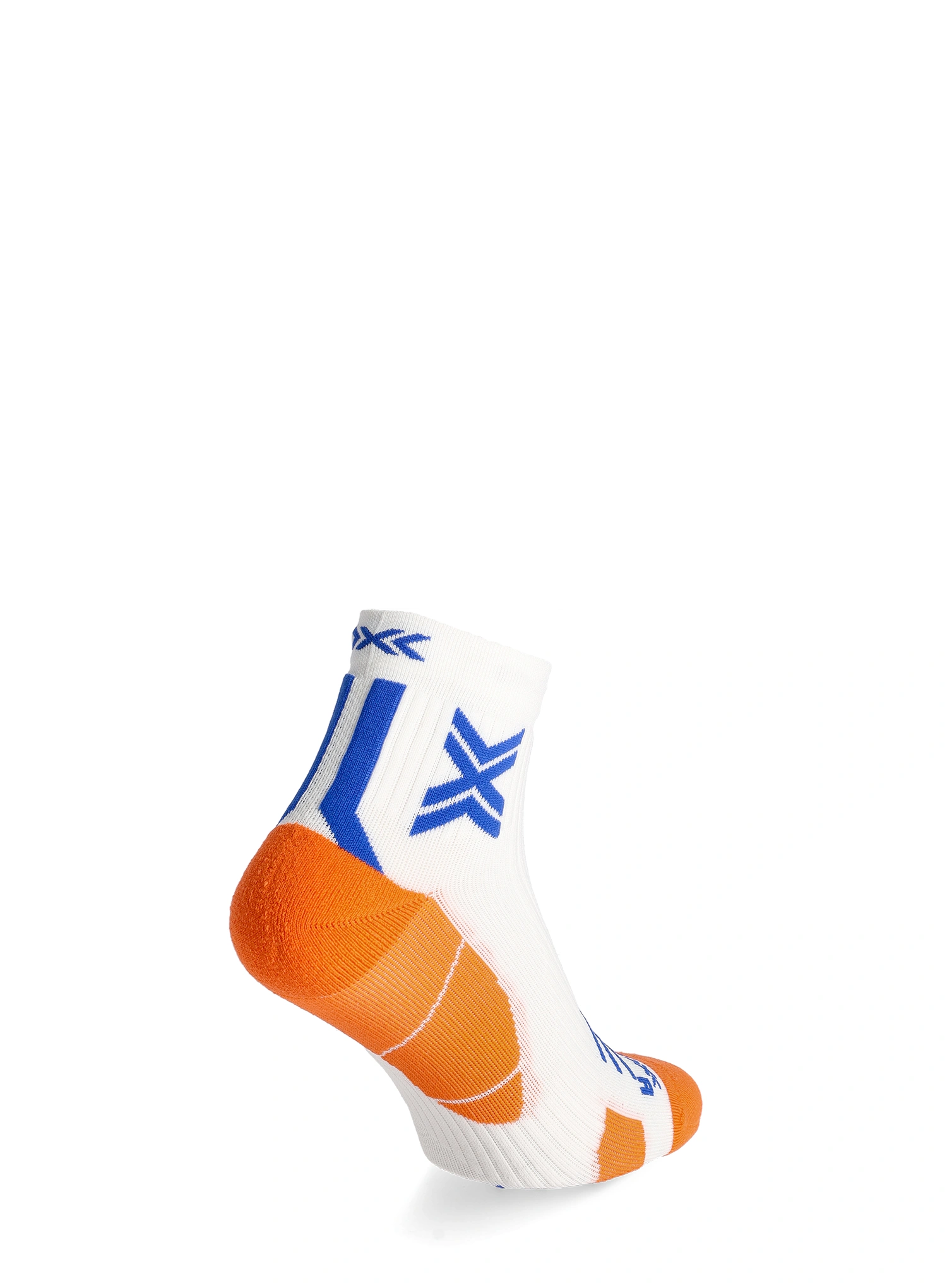 Čarape za trčanje X-Socks Run Expert Ankle - white/orange/twyce blue