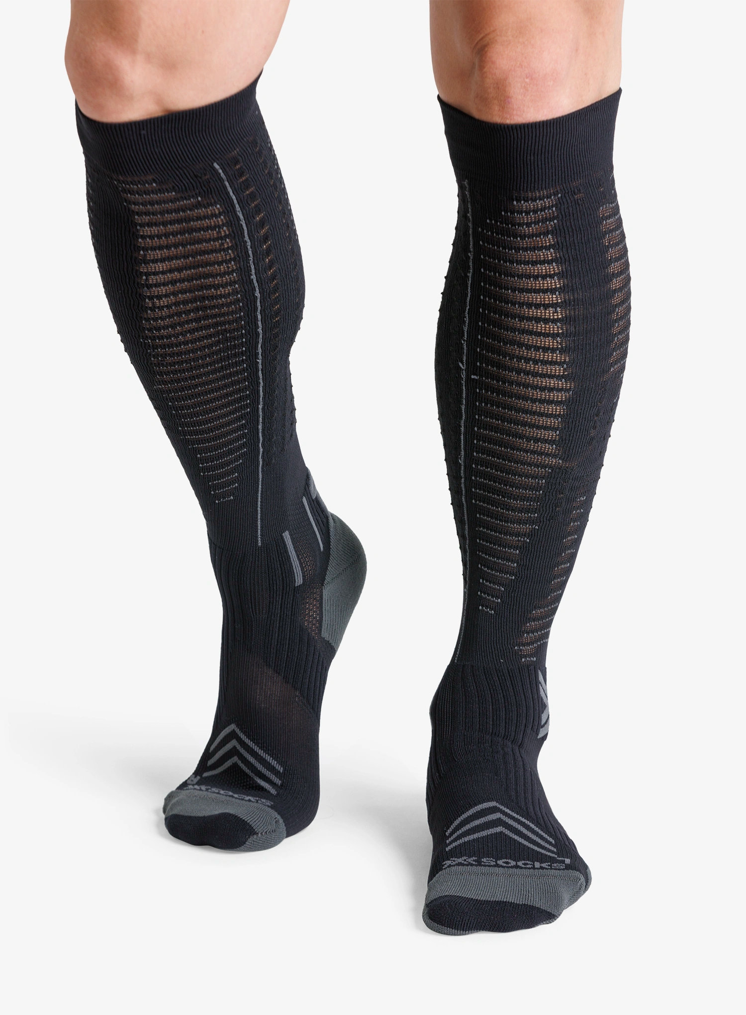 Čarape za trčanje X-Socks Run Expert Effektor Otc - black/charcoal
