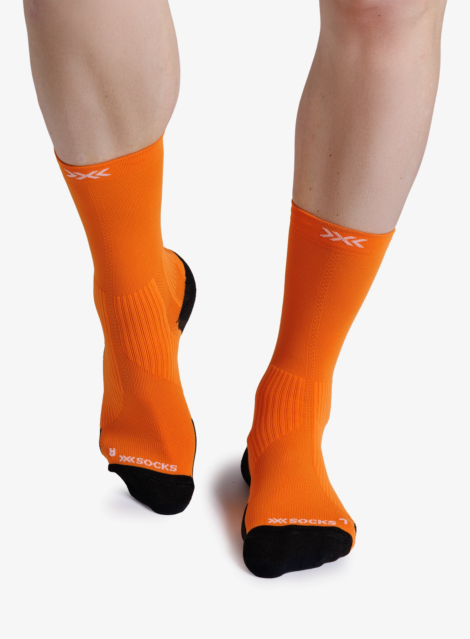 Čarape za trčanje X-Socks Trailrun Perform Crew - flame orange