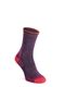 Ženske čarape Darn Tough Hiker Micro Crew Midweight with Cushion - plum heather