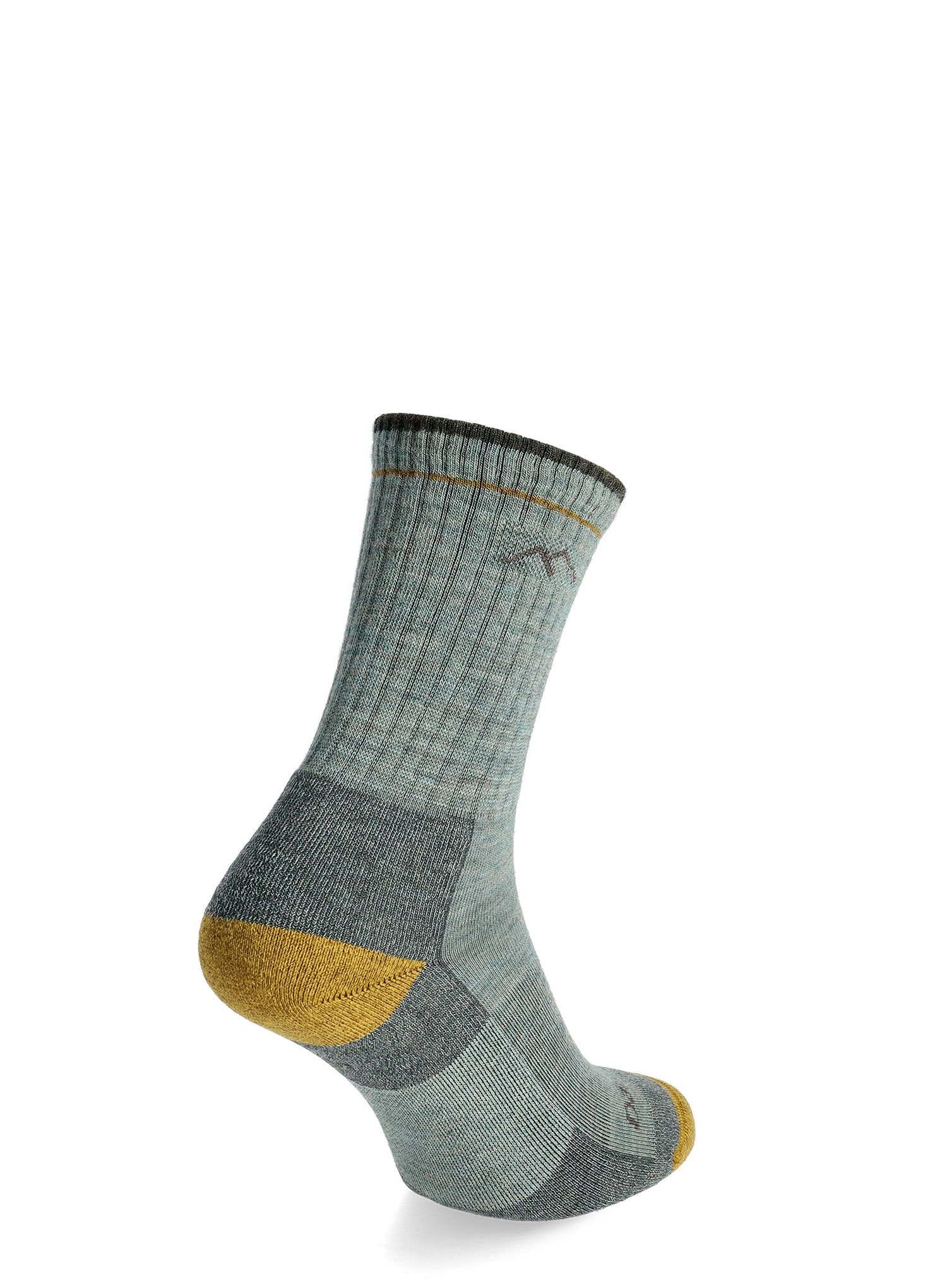 Ženske čarape Darn Tough Hiker Micro Crew Midweight with Cushion - sage