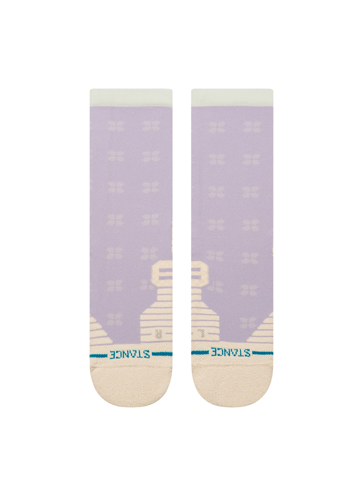 Ženske čarape Stance Latta Mid Crew - lilac