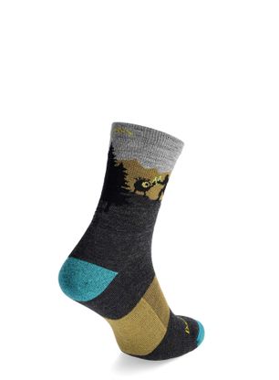 Čarape Darn Tough Close Encounters Micro Crew Midweight with Cushion - charcoal
