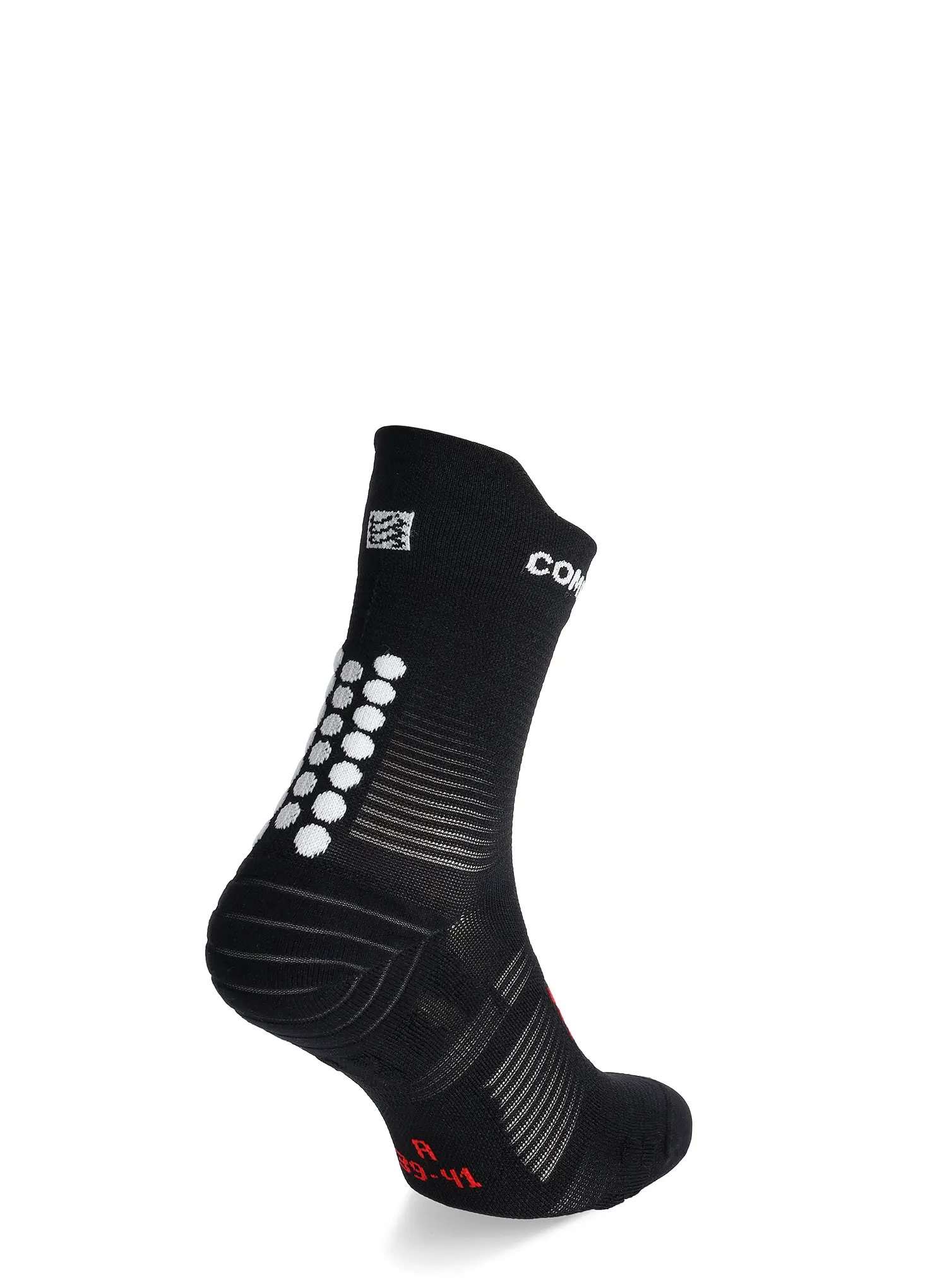 Čarape za trčanje Compressport Pro Racing Socks v4.0 Run High - black/white