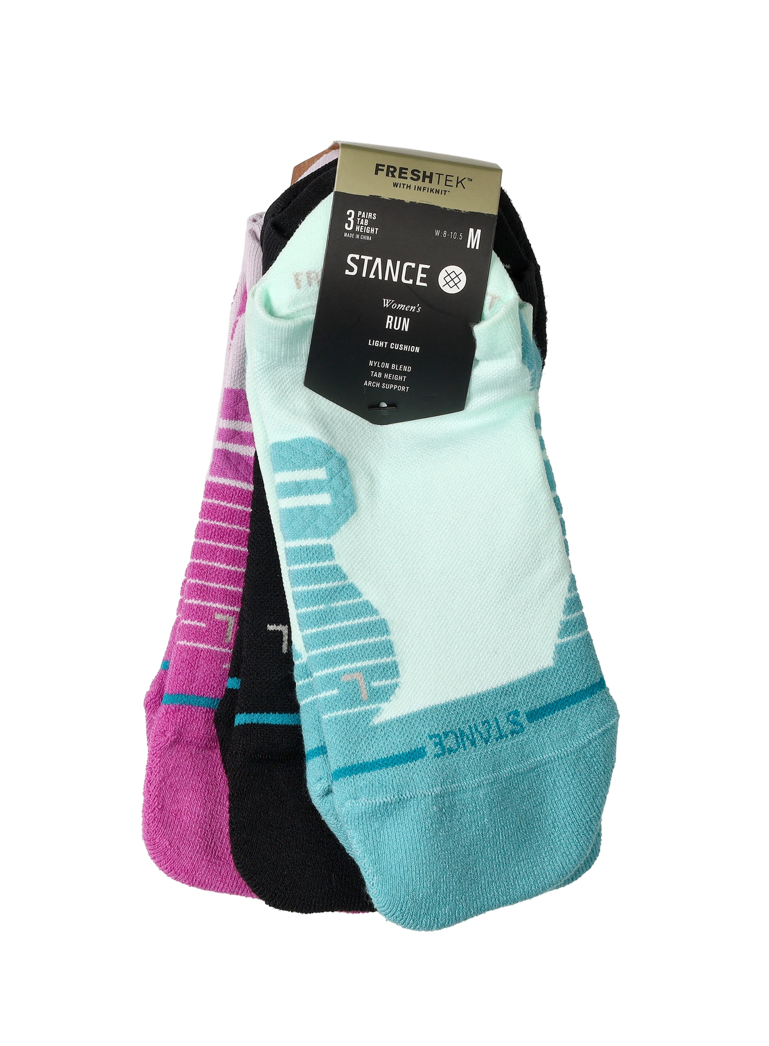 Ženske čarape za trčanje Stance Fusion Light 3 Pack - multi
