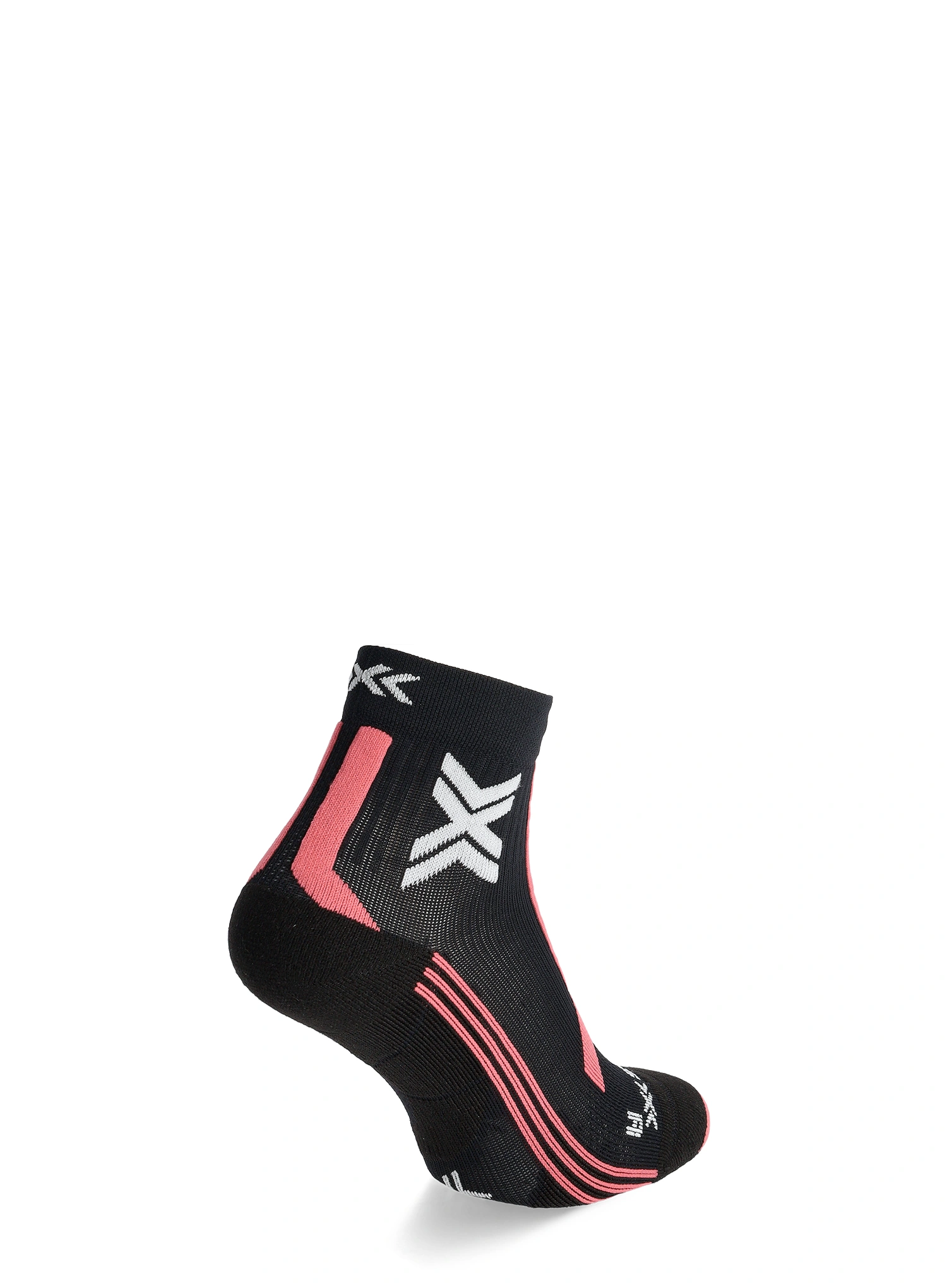 Ženske čarape za trčanje X-Socks Trail Run Discover Ankle - x black/dusty rose