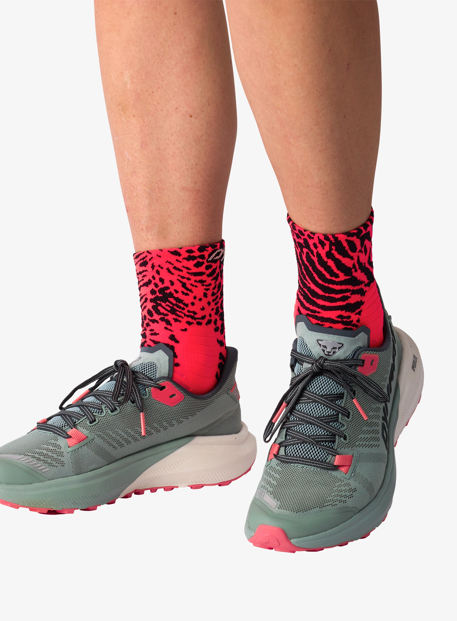 Čarape za trčanje Dynafit Run Wild Mid Socks - ultra coral