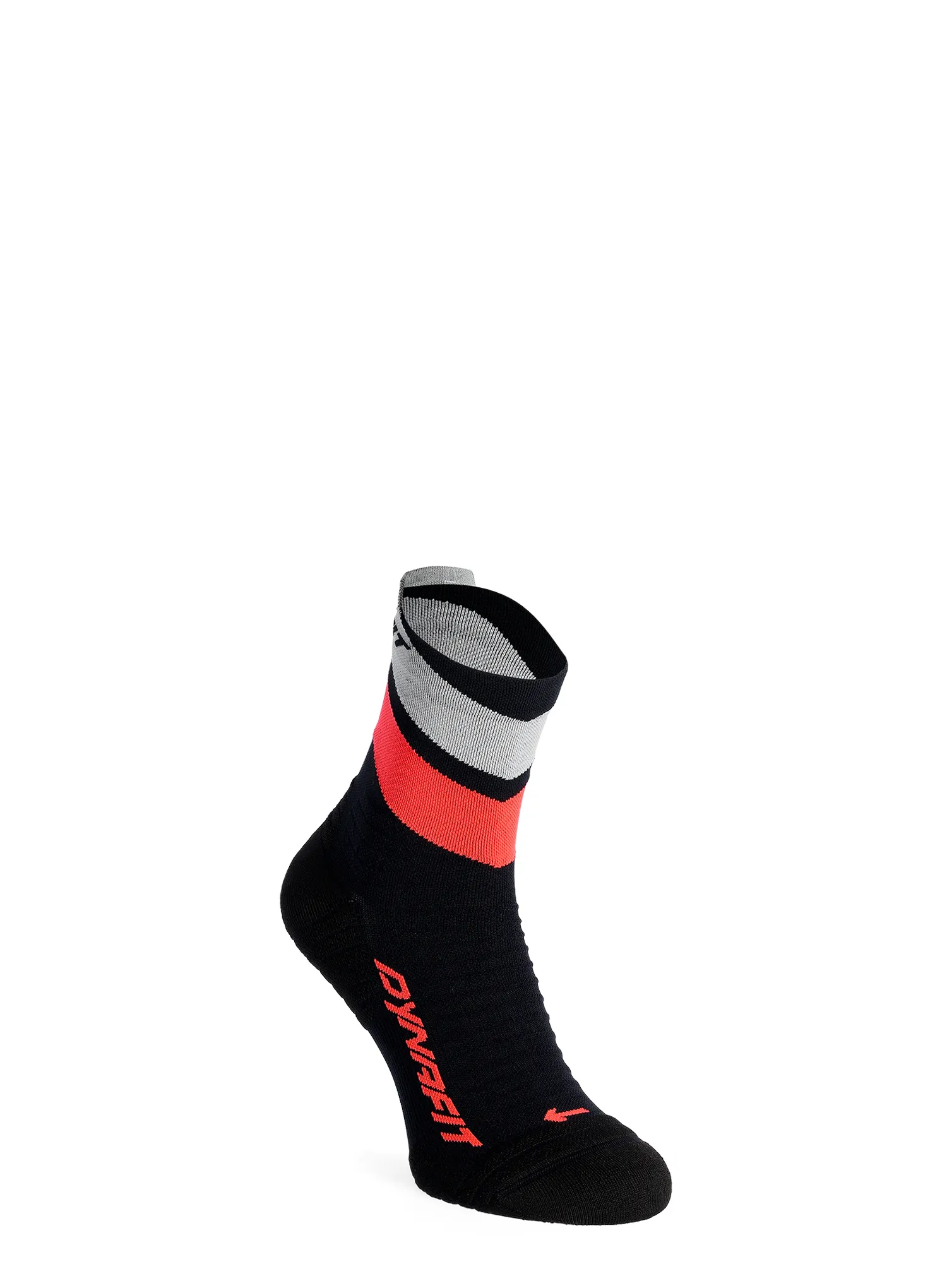 Čarape za trčanje Dynafit Ultra Mid Socks - black out/ultra coral