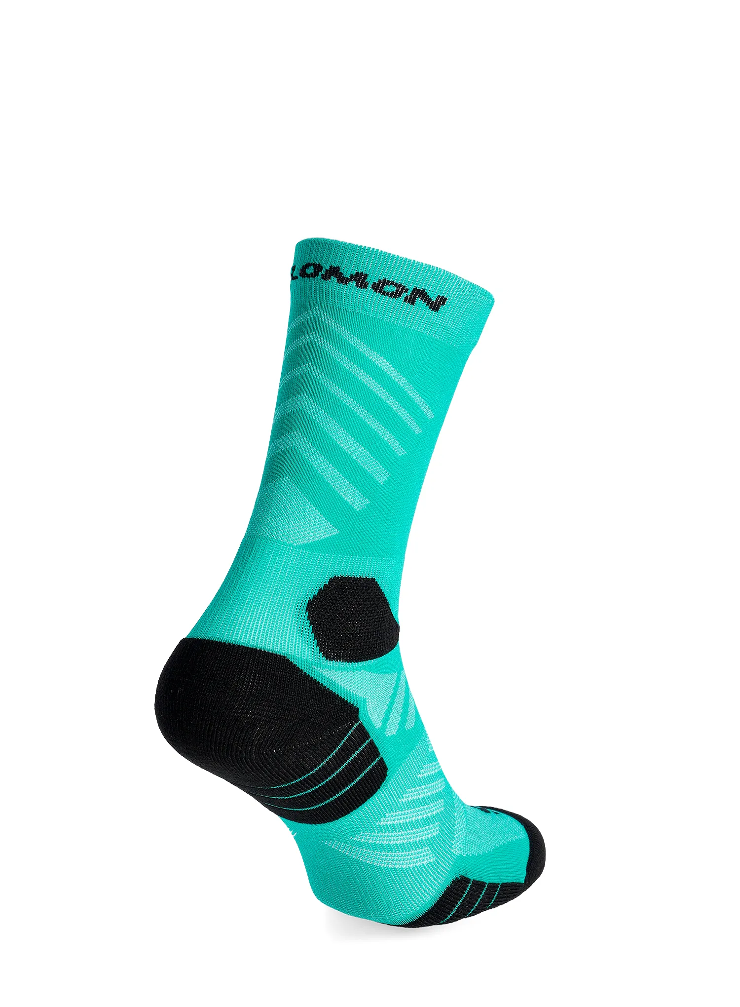Čarape za trčanje Salomon Aero Crew - dynasty green/waterfall