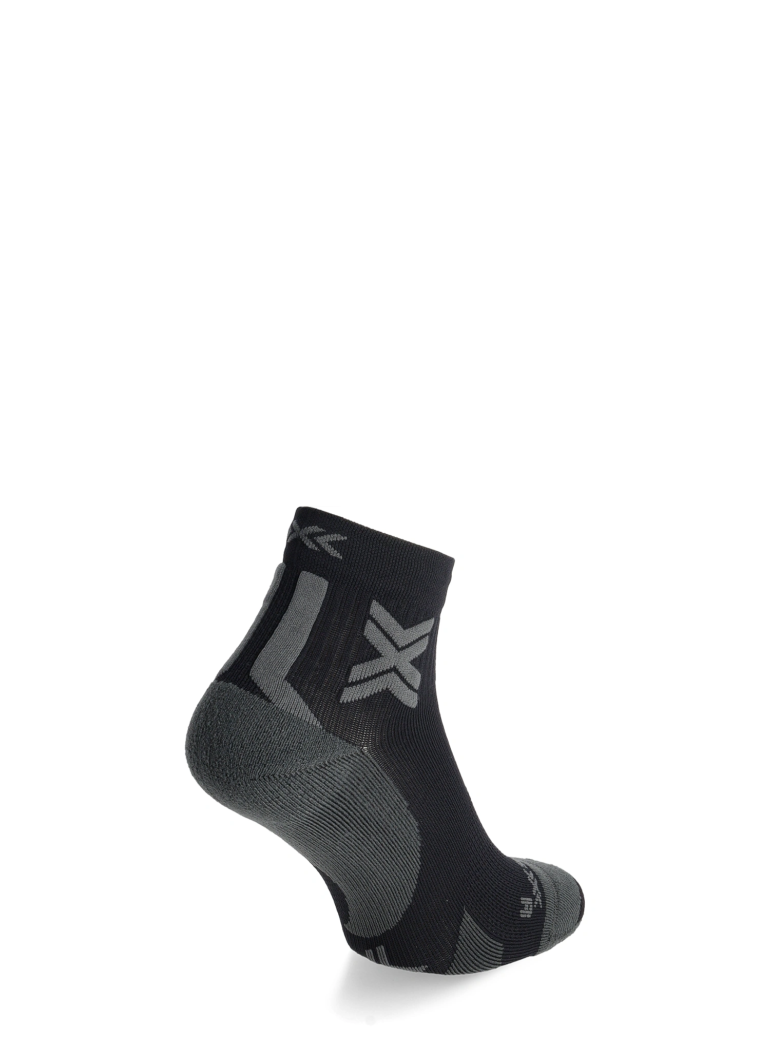 Čarape za trčanje X-Socks Run Discover Ankle - black/charcoal
