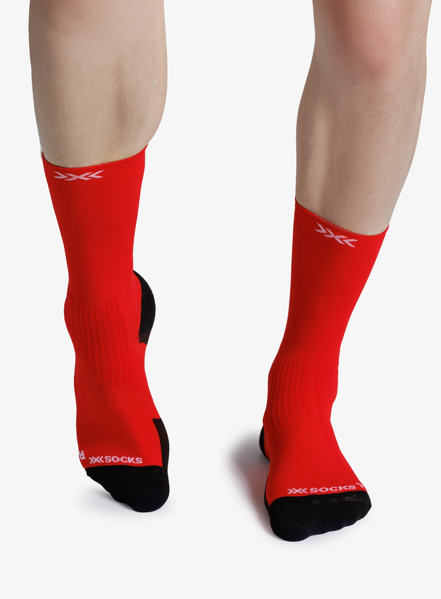 Čarape za trčanje X-Socks Trailrun Perform Crew - rocket red
